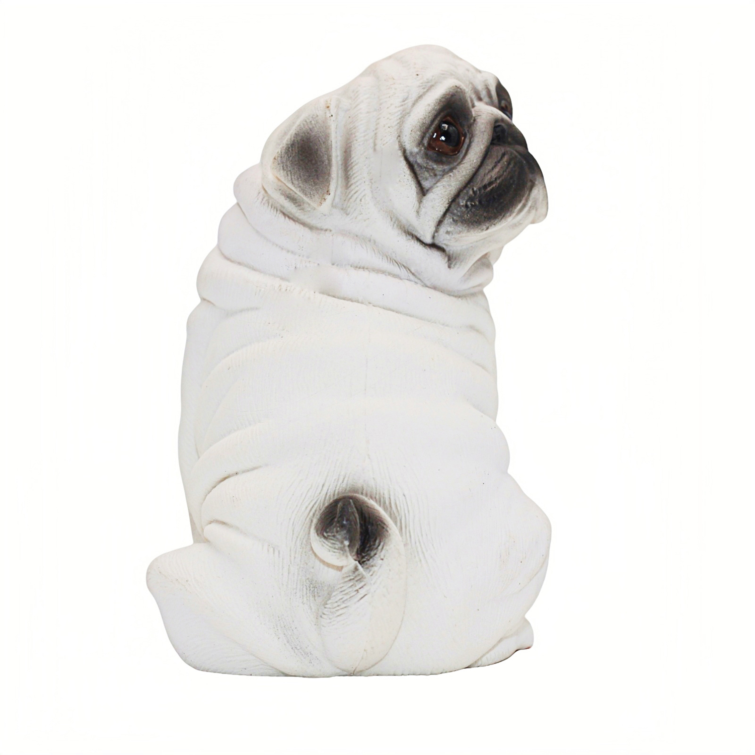 Фигурка Детское Время Белый Мопс (собака, сидит) - фото 5