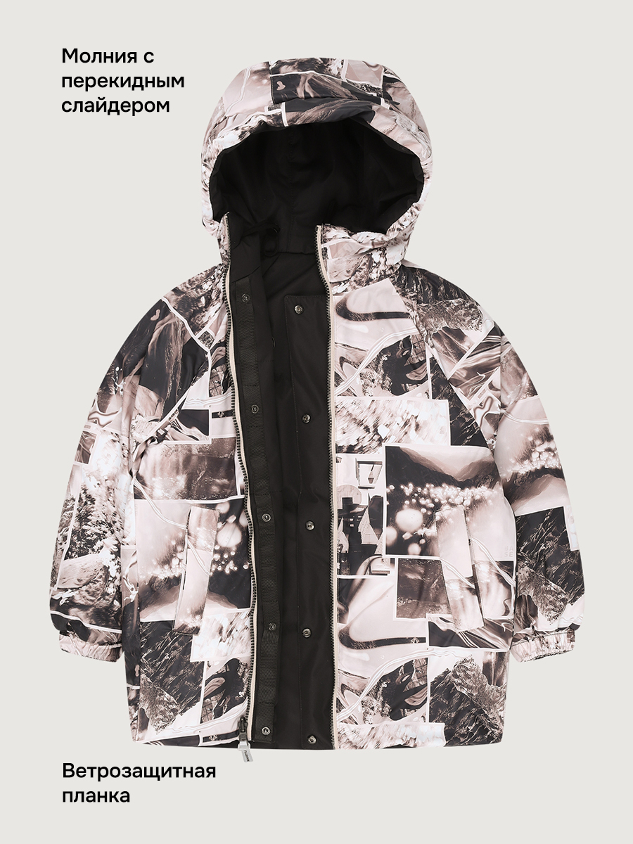 Куртка NIKASTYLE 4м10826 черный - фото 8