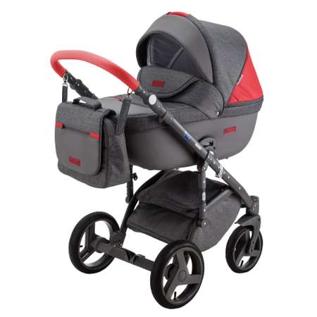 Коляска 2в1 BeBe-mobile серый