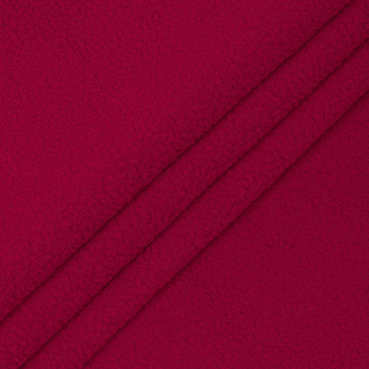 Ткань TBY флис 2-х 190 г/м² 100% полиэстр ширина150см цвет бордовый уп.2м - фото 6