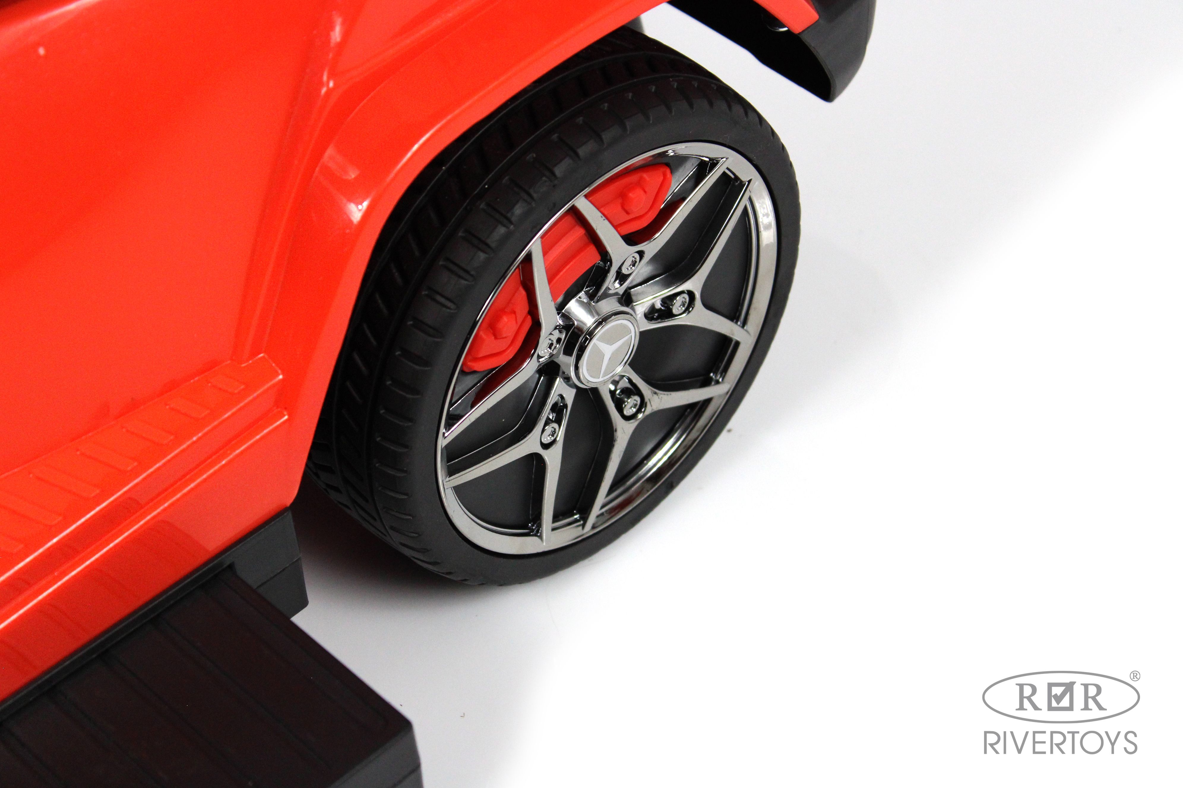 Каталка RIVERTOYS Mercedes-Benz G63 Red Diamond красный - фото 10