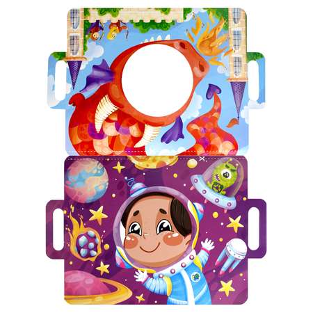 Книга игра для малышей ФЕНИКС+ с масками Сегодня Я Пират