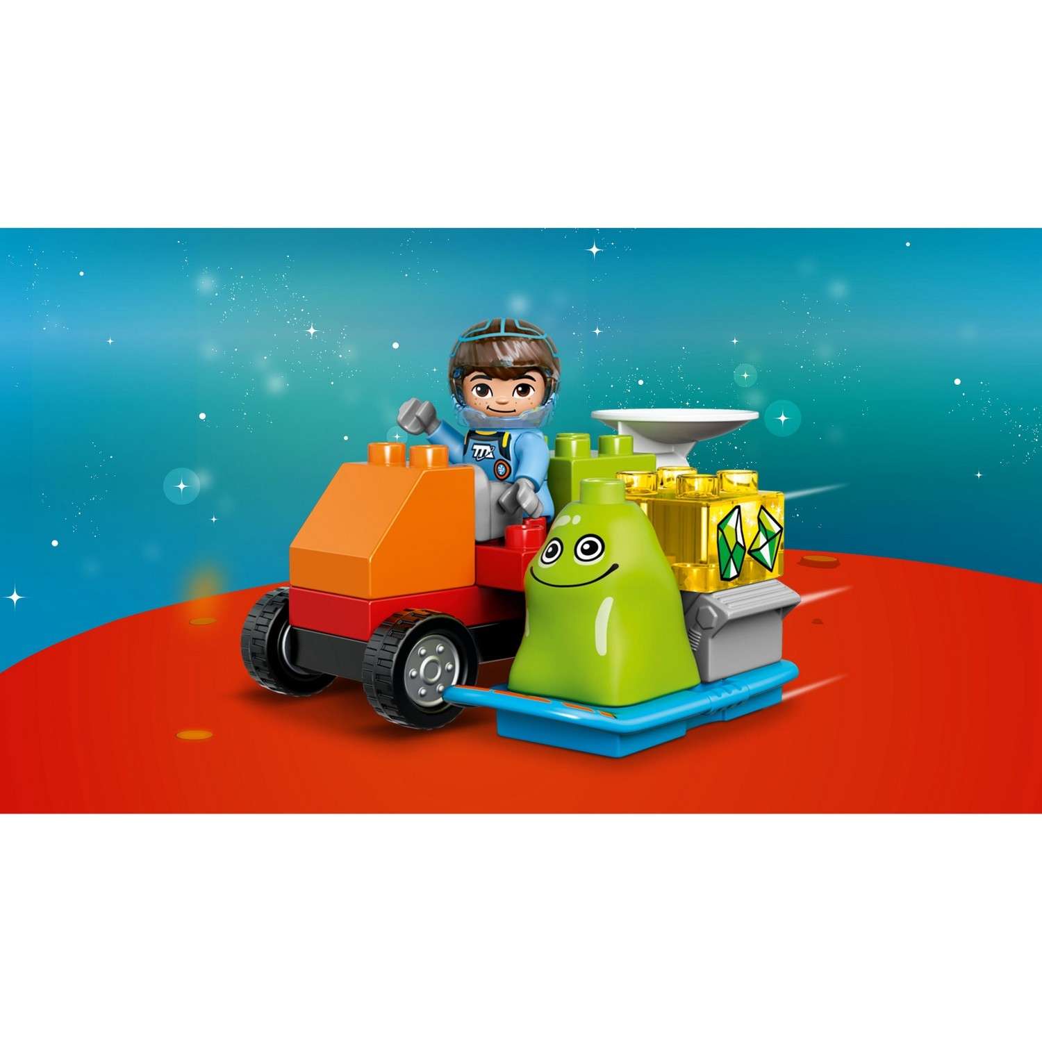 Конструктор LEGO DUPLO Космические приключения Майлза блочный - фото 7