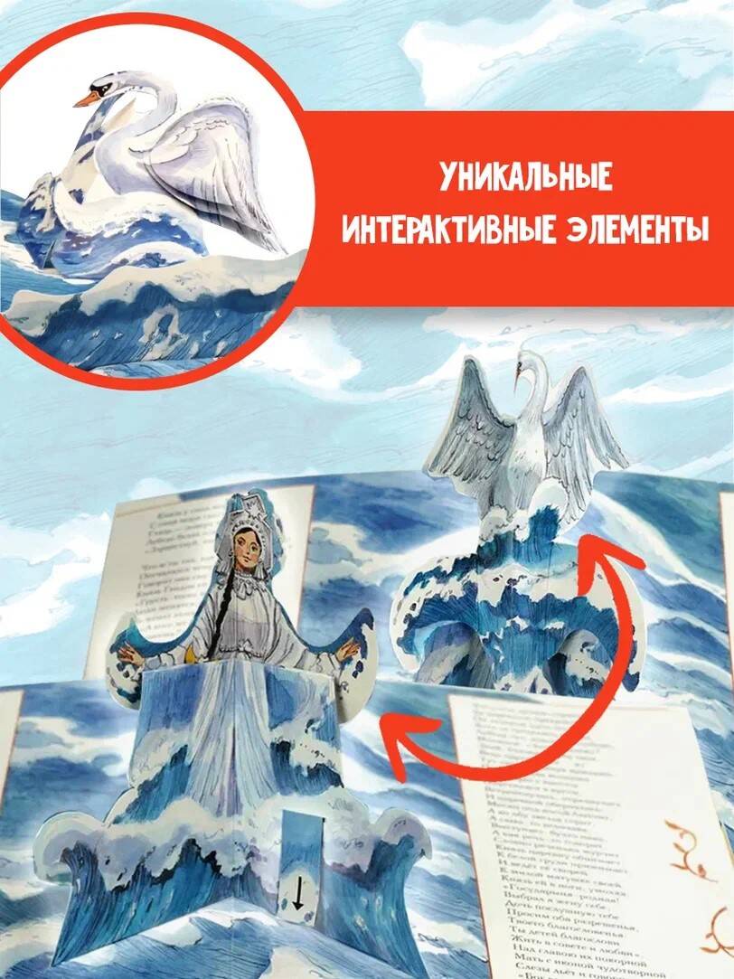 Книга АСТ Сказка о царе Салтане рисунок В Челака - фото 8