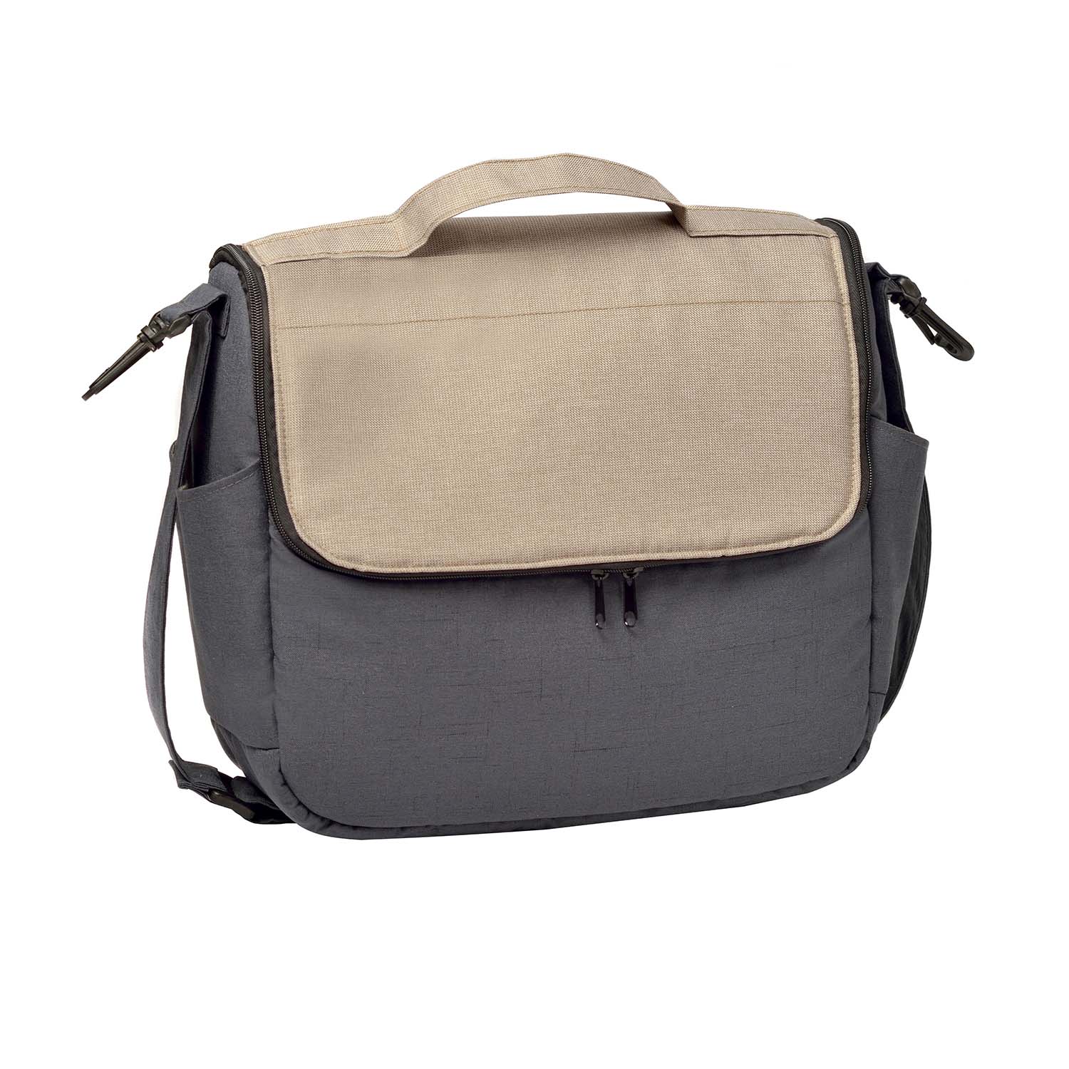 Коляска люлька Indigo Blues Classic 04 бежевый - фото 3