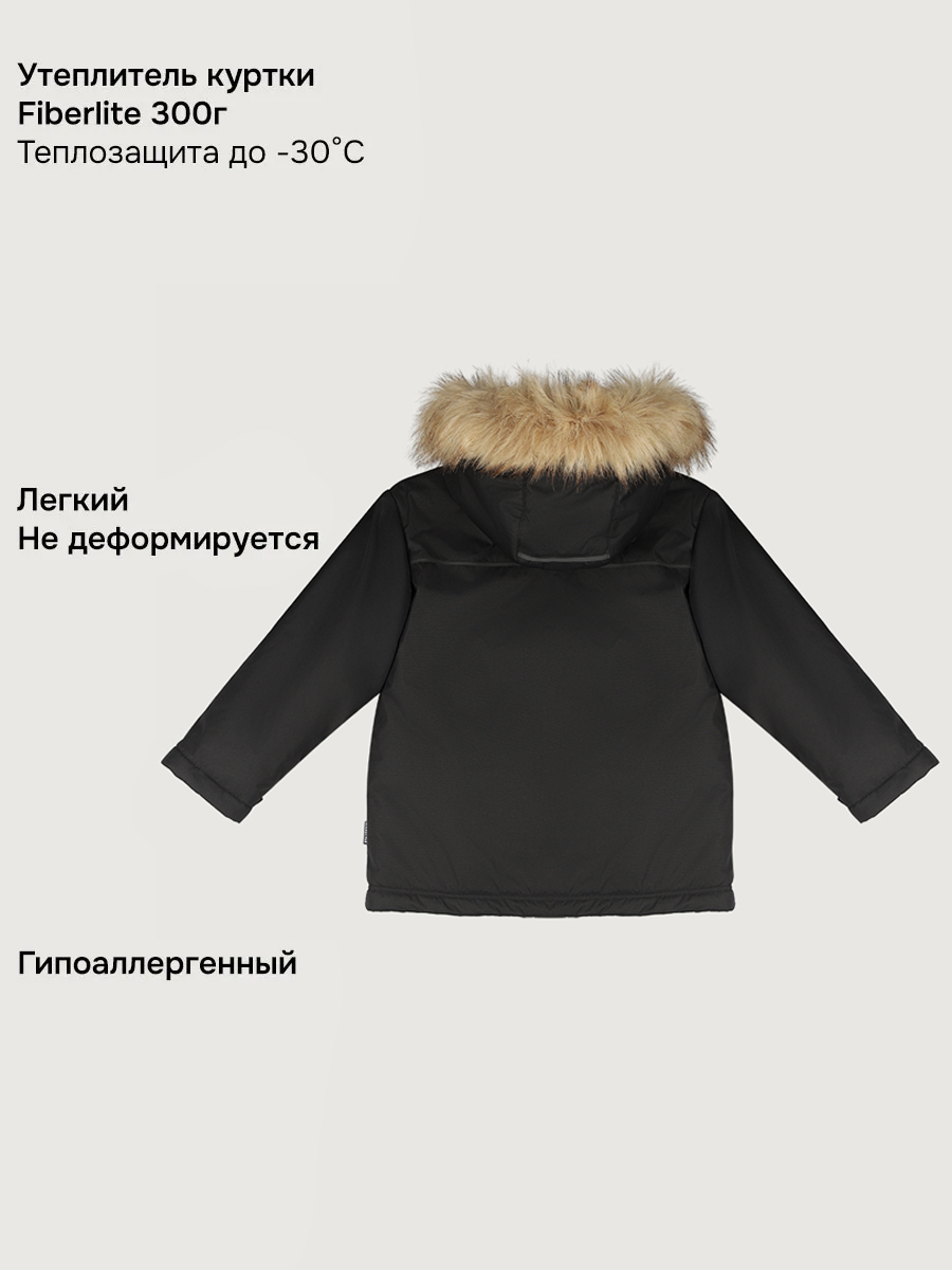 Куртка NIKASTYLE +4з6725 черный - фото 9