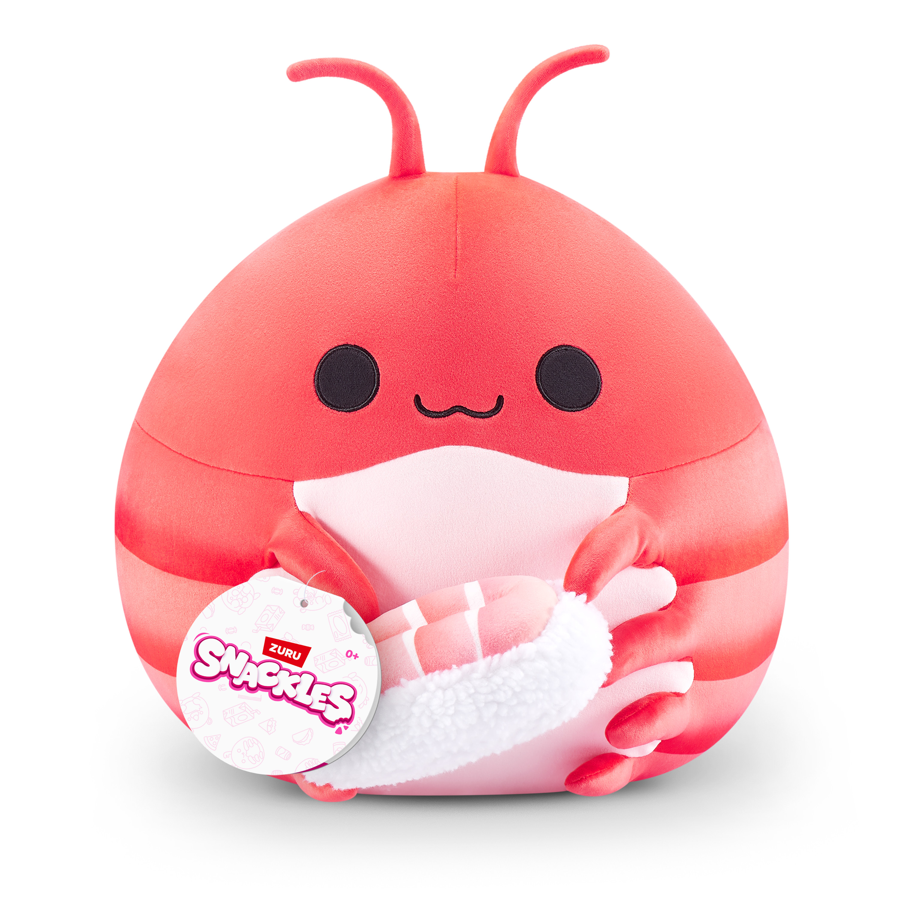Игрушка мягкая Zuru Snackles Креветка с Суши 20см 77694G - фото 6