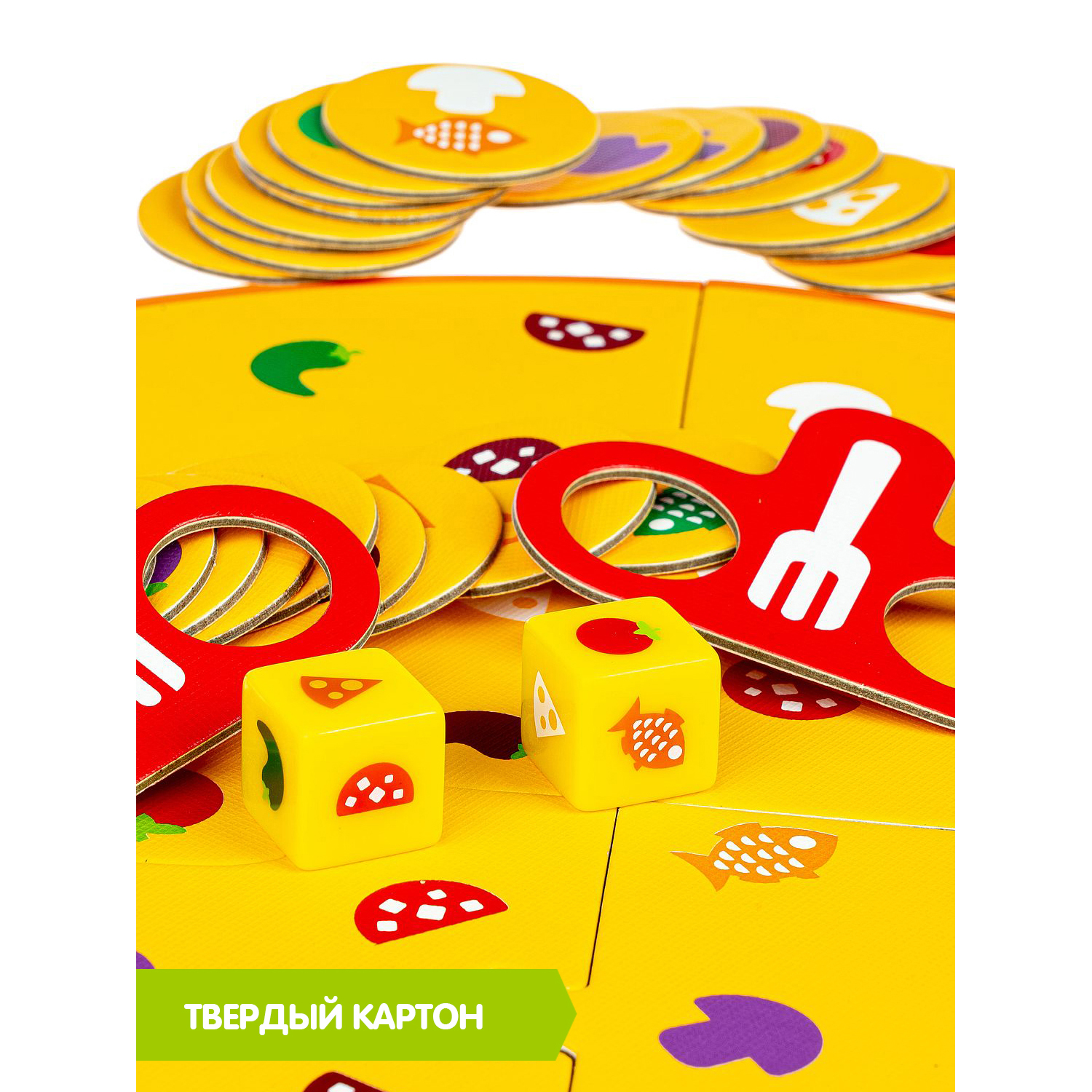 Настольная игра Bondibon для компании Пицца с грибами - фото 6