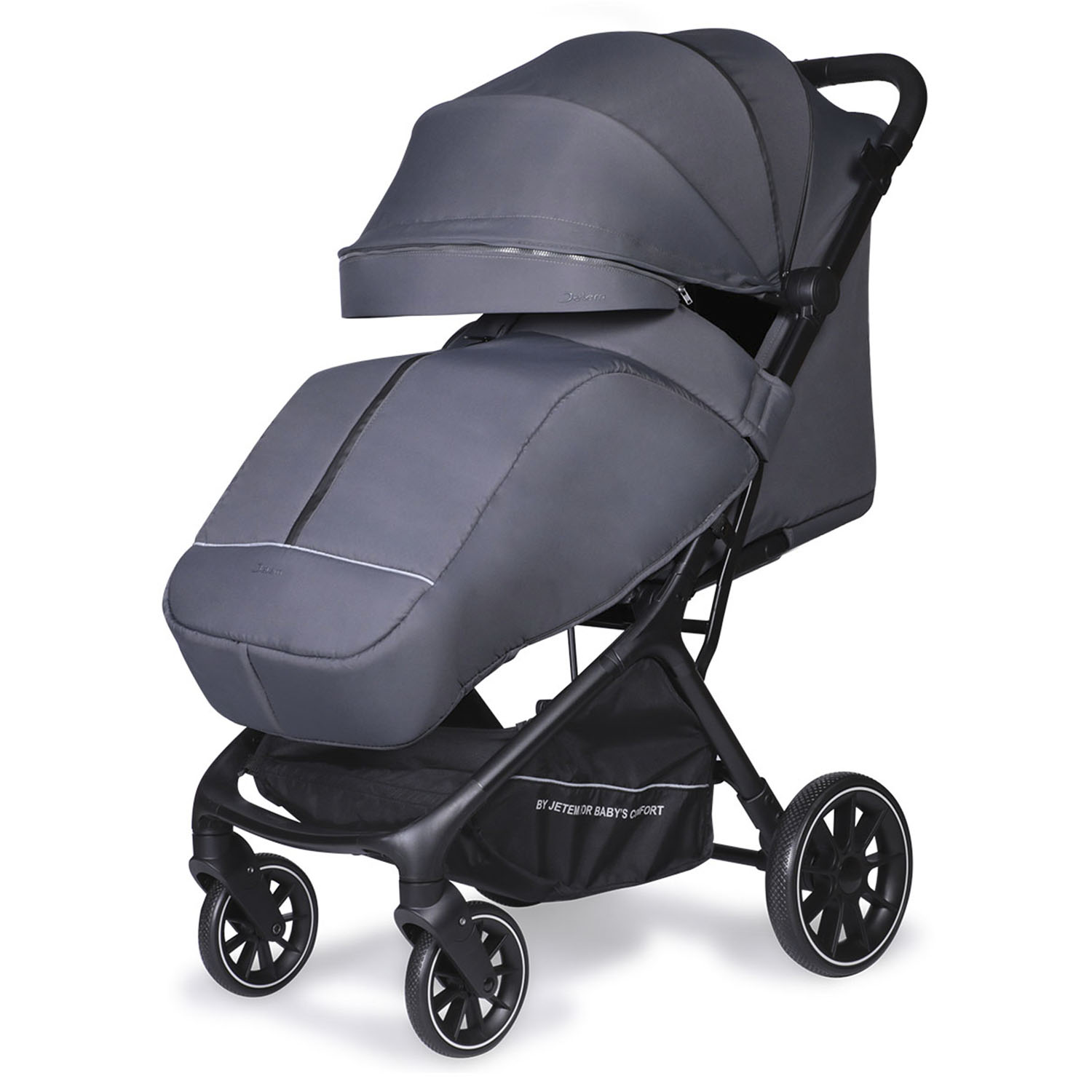 Коляска прогулочная Jetem Genesis серый - фото 2