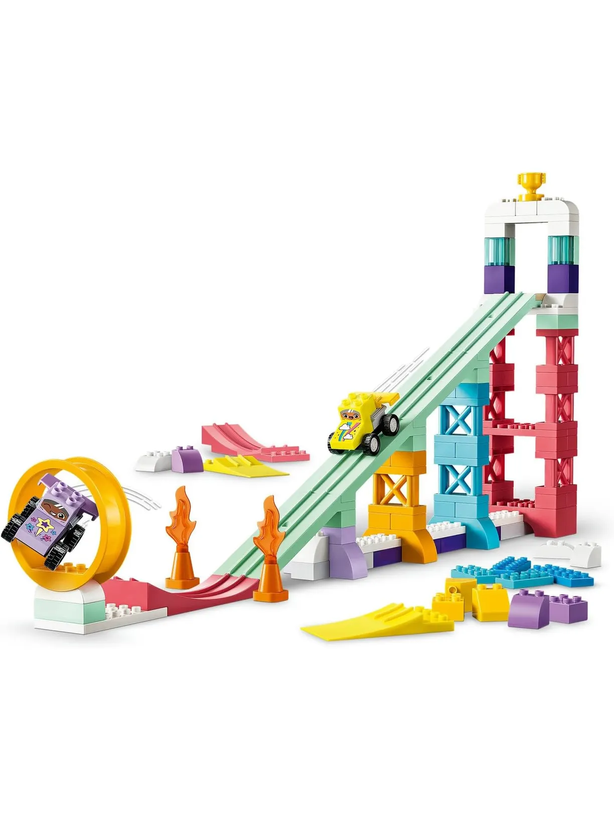 Конструктор LEGO DUPLO Креативные горки 111 дет. - фото 2
