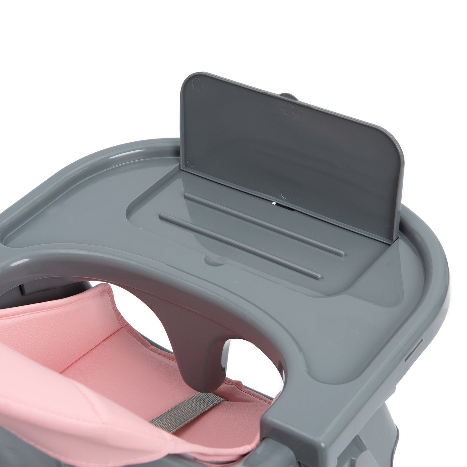 Стульчик для кормления Babyton Bueno Coral-Grey классический - фото 7
