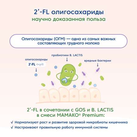 Смесь Мамако 2 Premium на козьем молоке 800г с 6месяцев