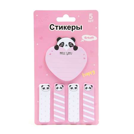 Стикеры Erhaft Панда 5 шт.