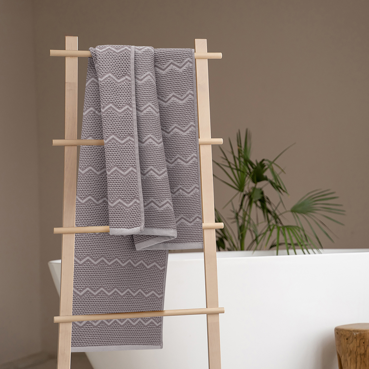 Полотенце BRAVO Зигзаг 90 x 50 см 1 шт. - фото 5