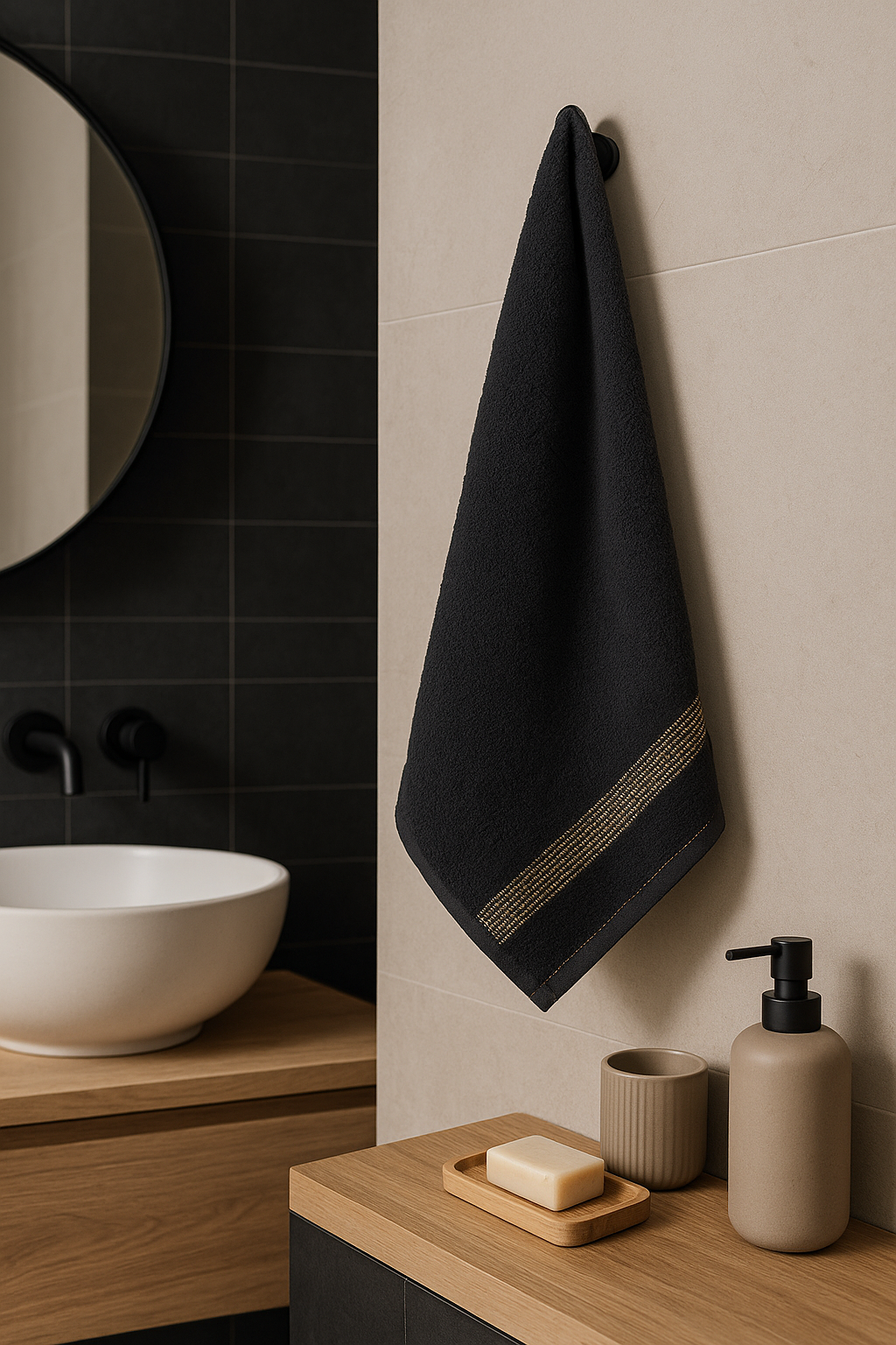 Полотенце Ночь Нежна Goldy 70 x 130 см 2 шт. - фото 3