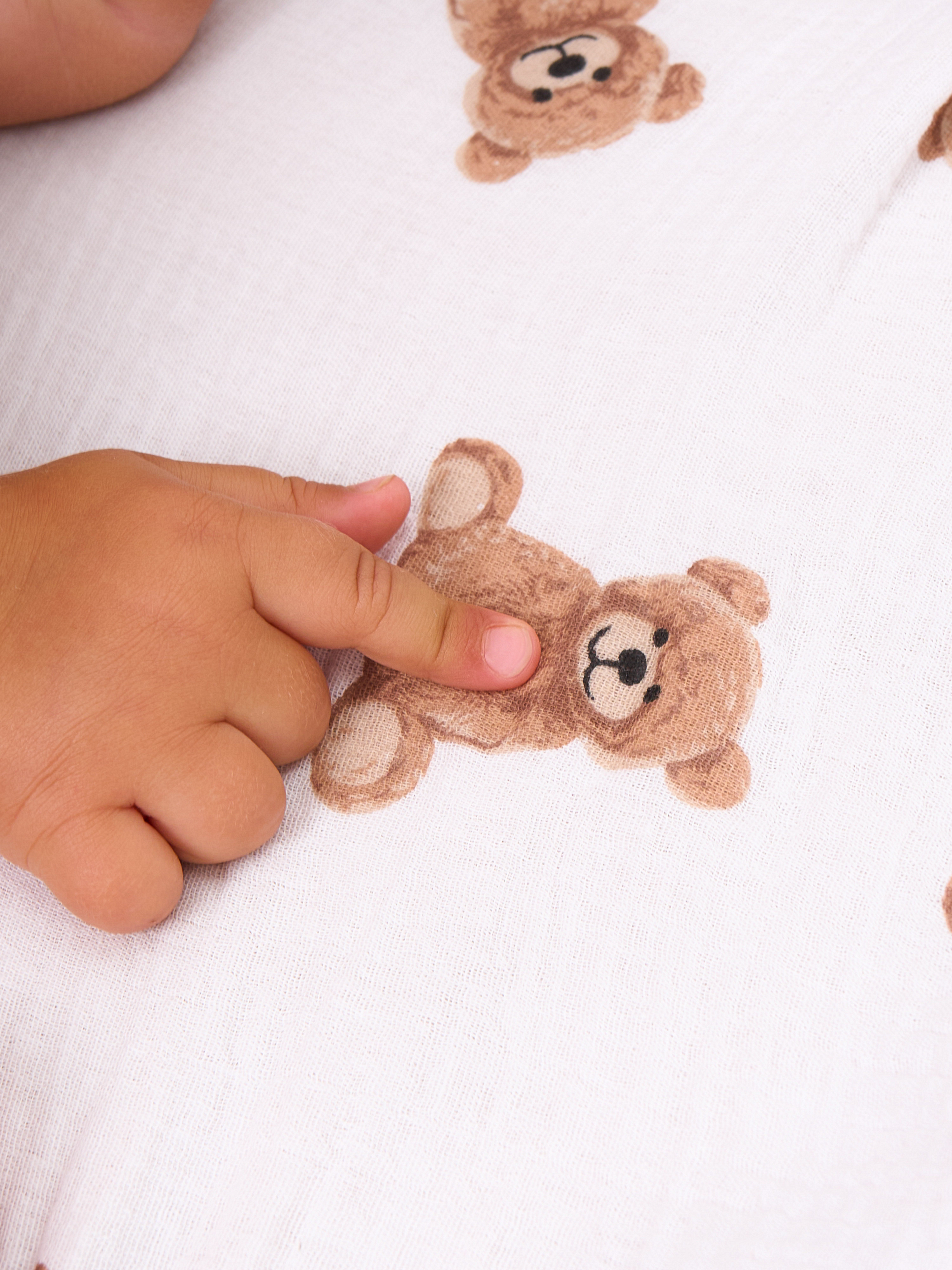 Полотенце Loo-Loo мишкиушки 95 x 95 см 1 шт. - фото 6