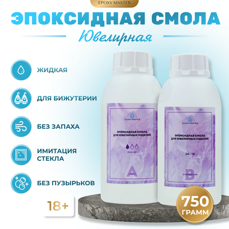 Набор для творчества EPOXYMASTER эпоксидная смола
