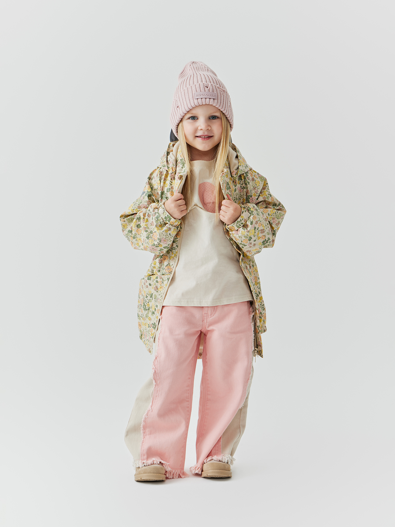 Джинсы Happy Baby 88549/pink - фото 15