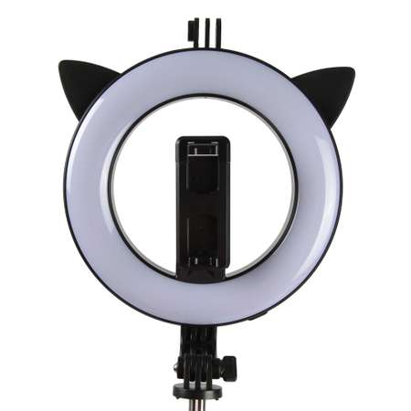 Лампа для селфи Attivio кольцевая с моноподом