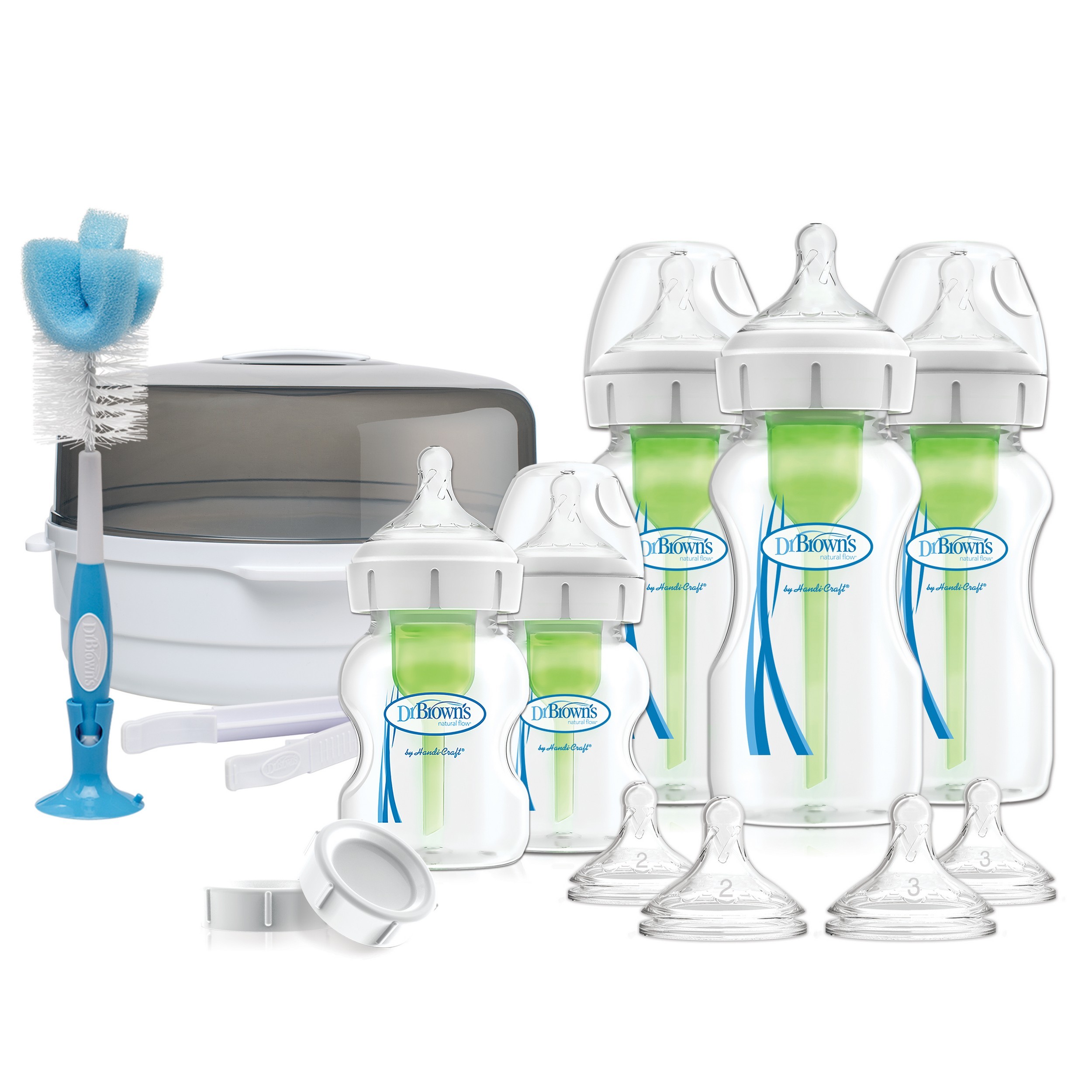 Набор для кормления Dr Browns Anti-Colic 16 шт. - фото 1