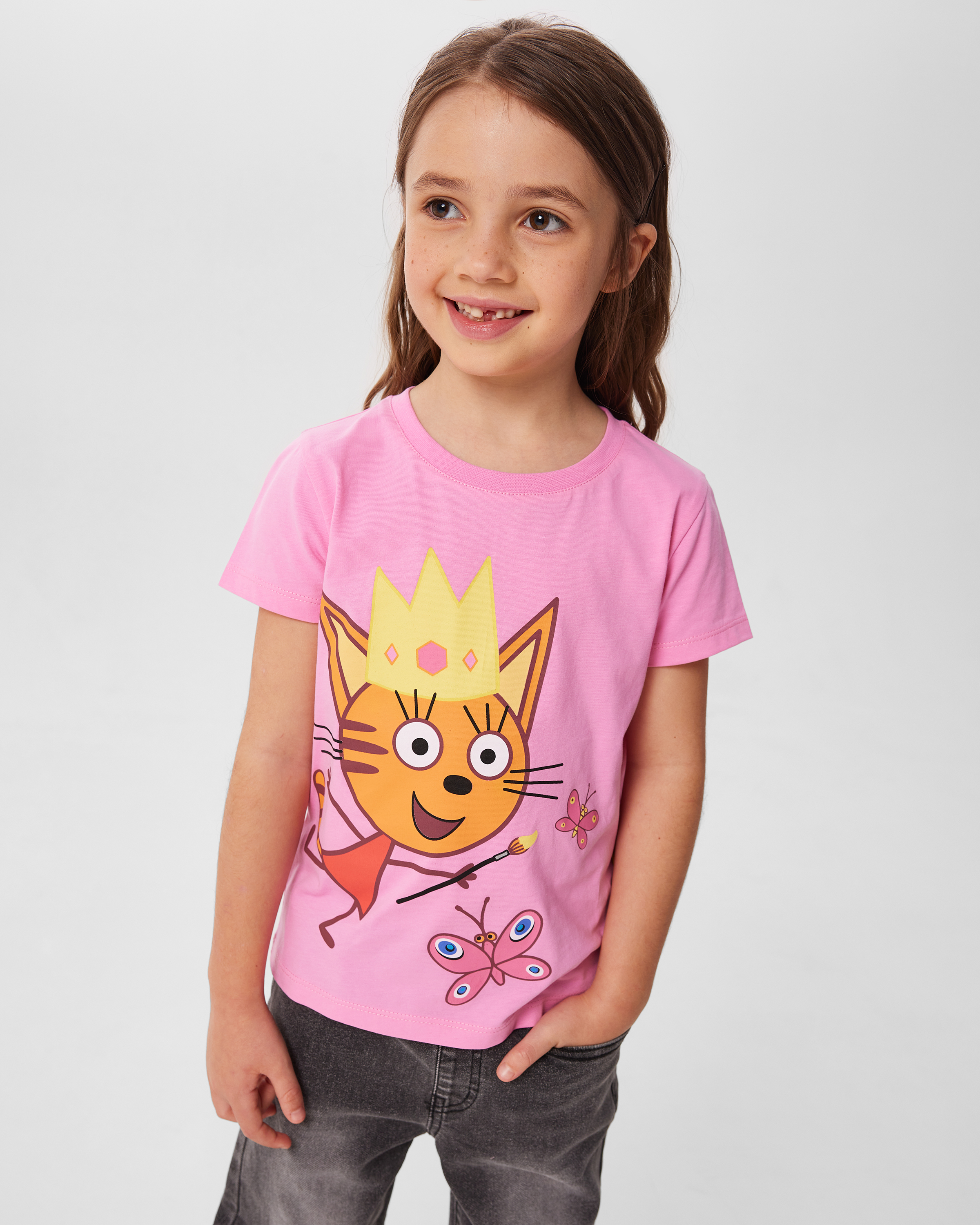 Футболка Три Кота W25LC3ZG 02778kgJJ - фото 1