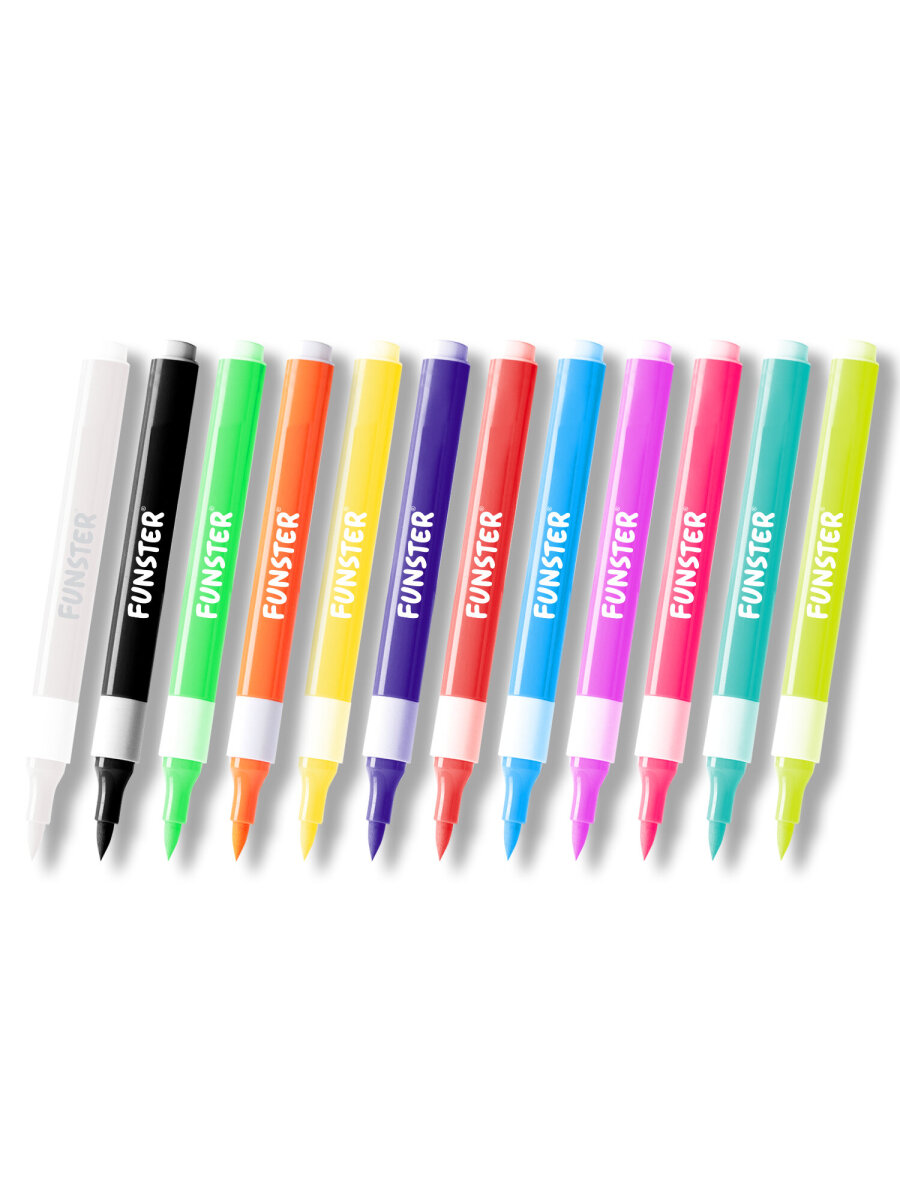 Аквагрим Funster для лица и тела краски 12 цв. - фото 2