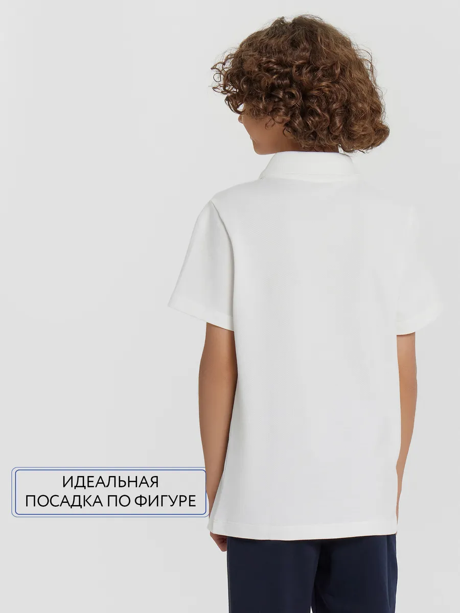 Поло Mark Formelle (Марк Формэль) 113430/1/белый - фото 6