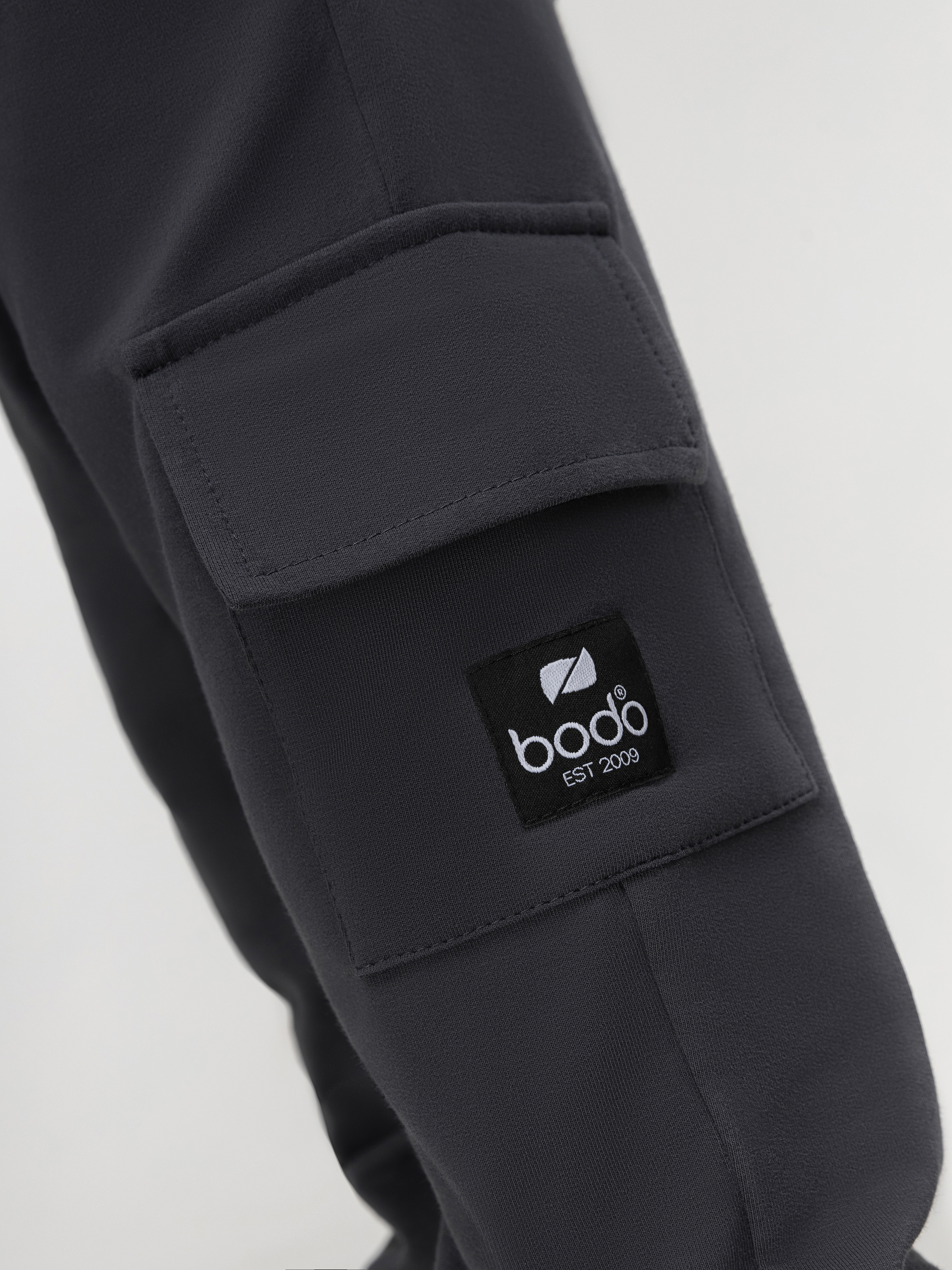 Брюки спортивные Bodo 6-370МU_серый - фото 8