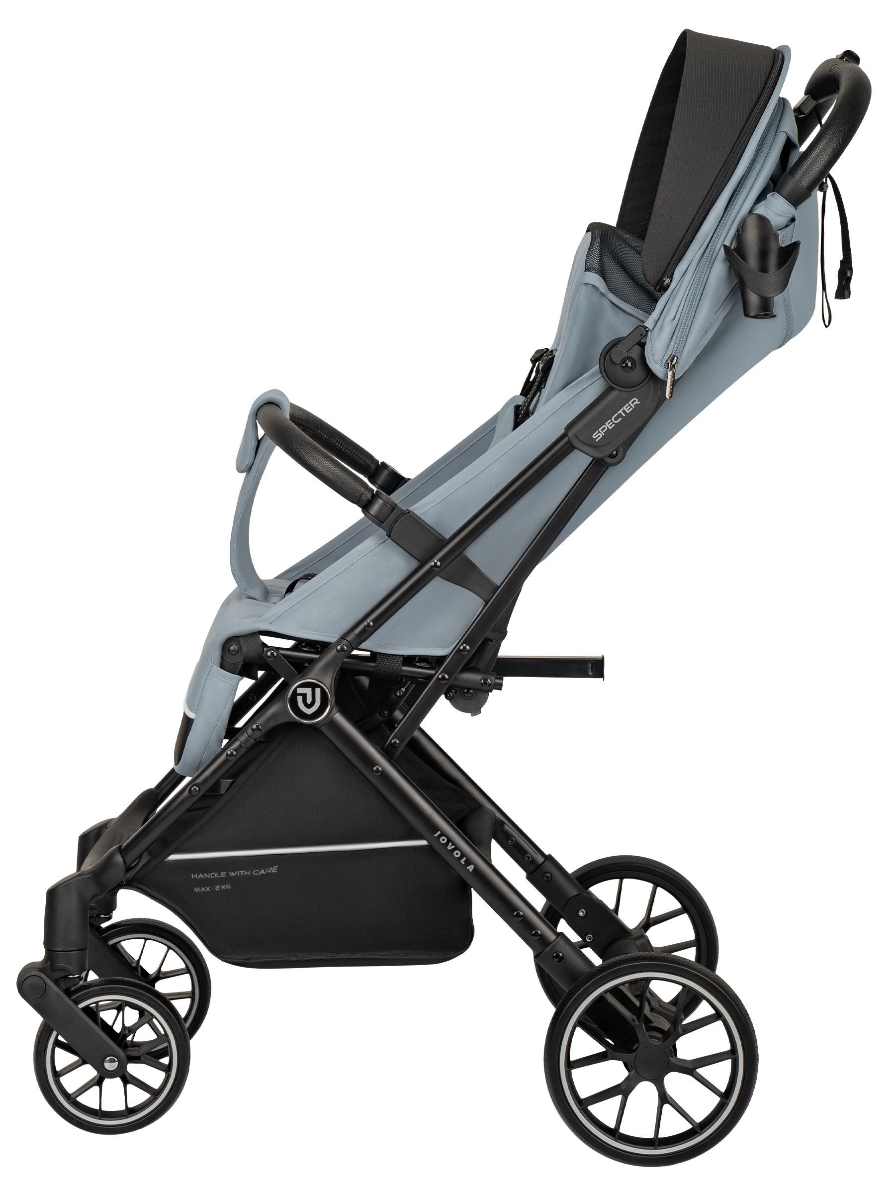 Коляска прогулочная JOVOLA Specter голубой - фото 19