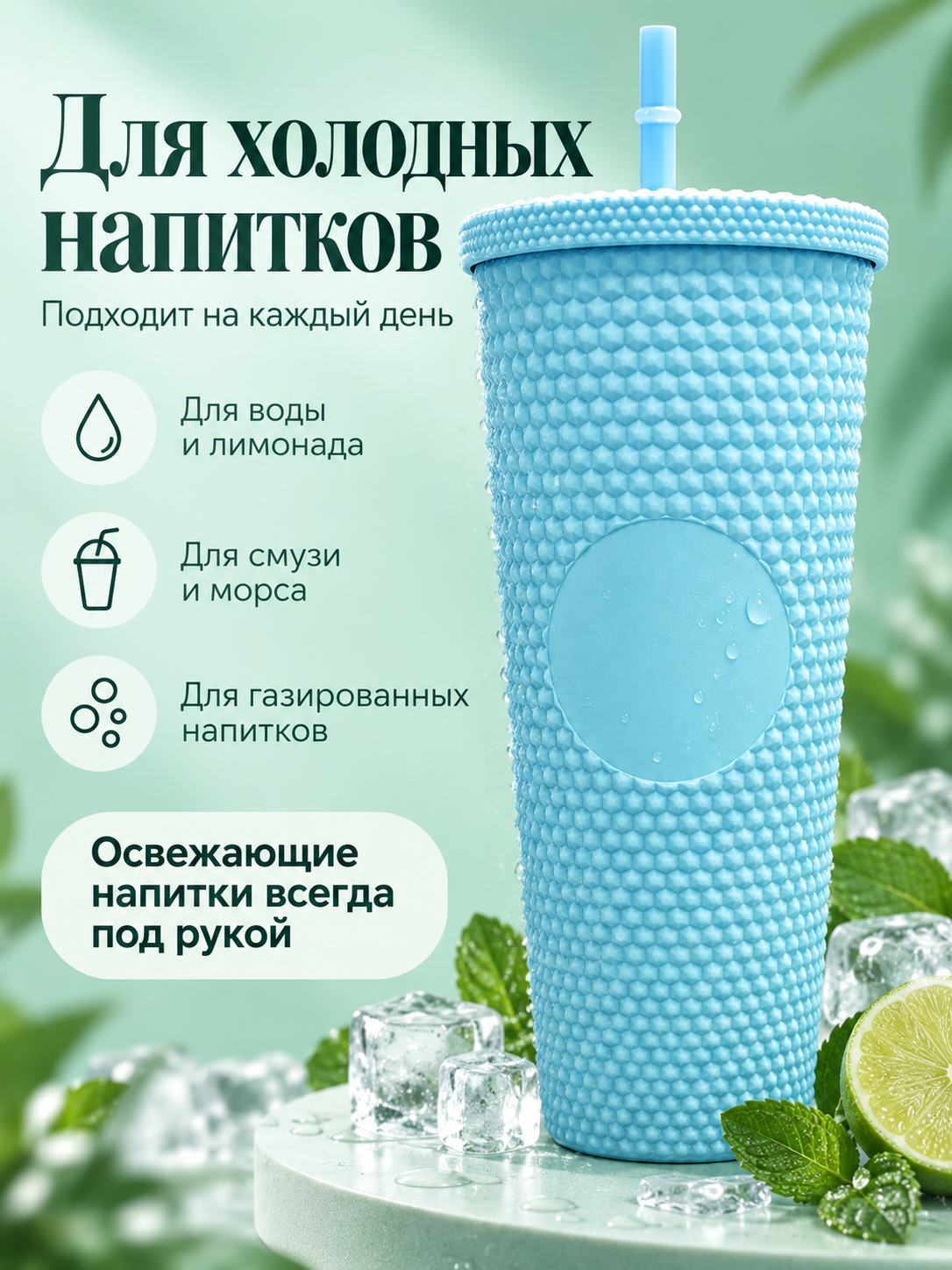 Поильник с трубочкой iLikeGift детский 710 мл - фото 5
