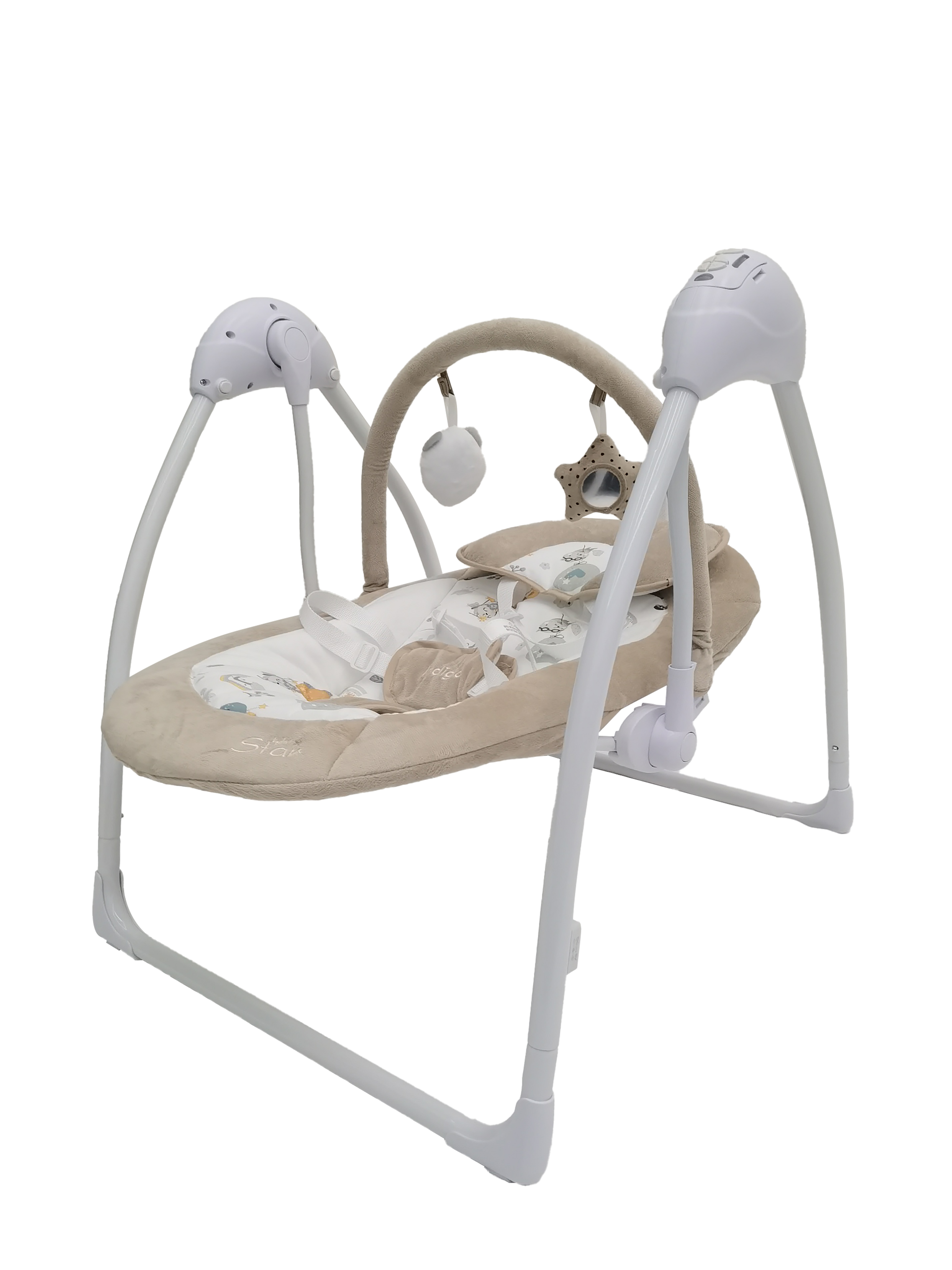 Качели Indigo Star light бежевый - фото 2