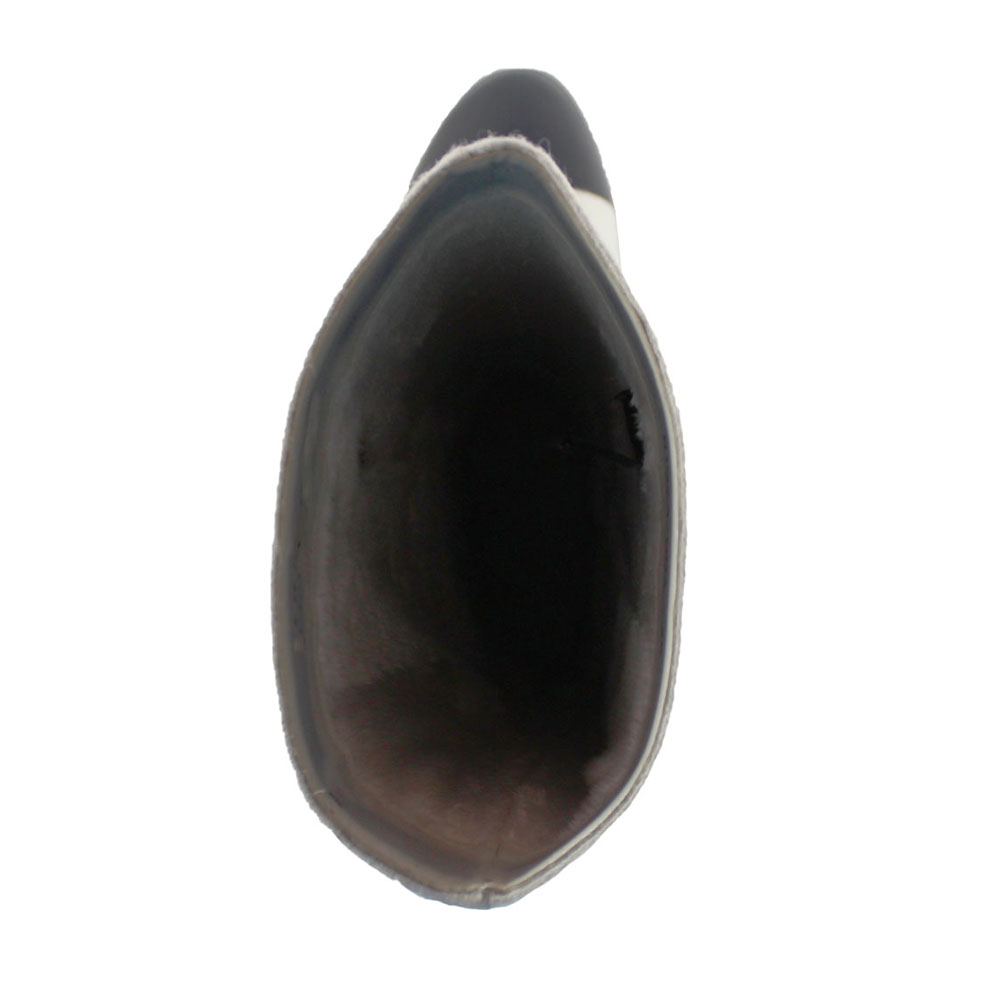 Валенки Europen N192A-99A-SV/цветы EUROPEN Сапоги войлочные для девочки,бежево-черный - фото 3