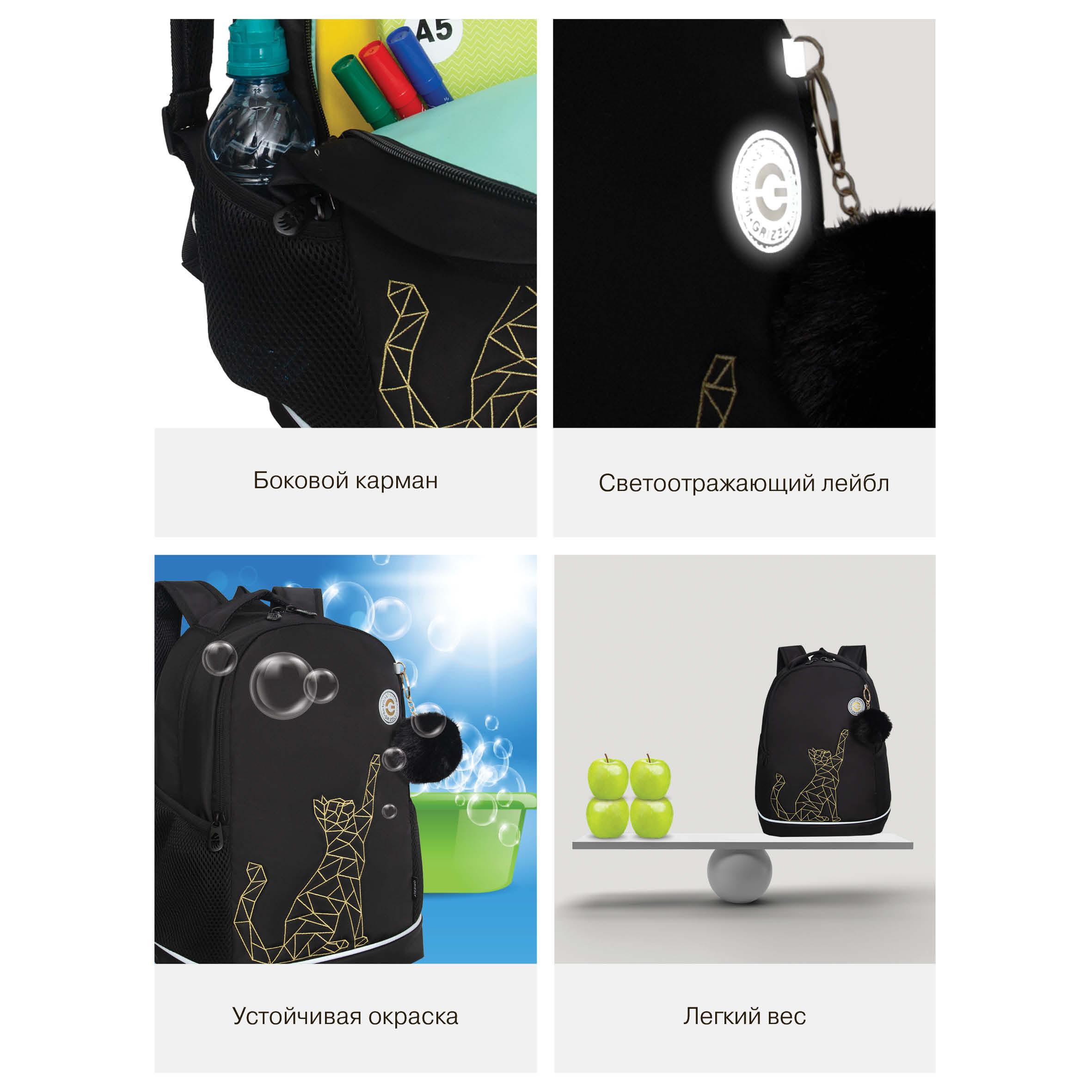 Рюкзак Grizzly для девочки - фото 13