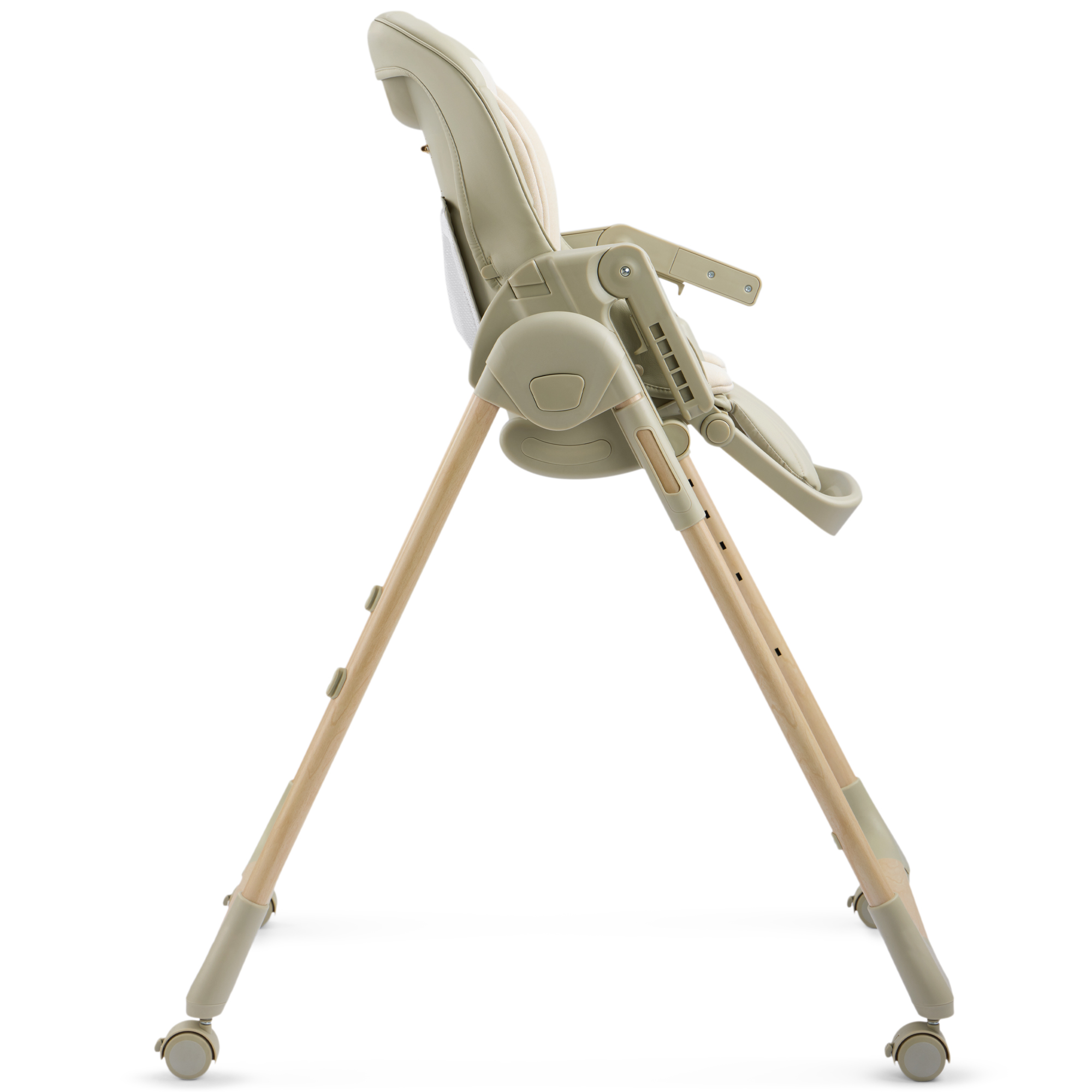 Стульчик для кормления Happy Baby WILLIAM LUX зеленый - фото 3