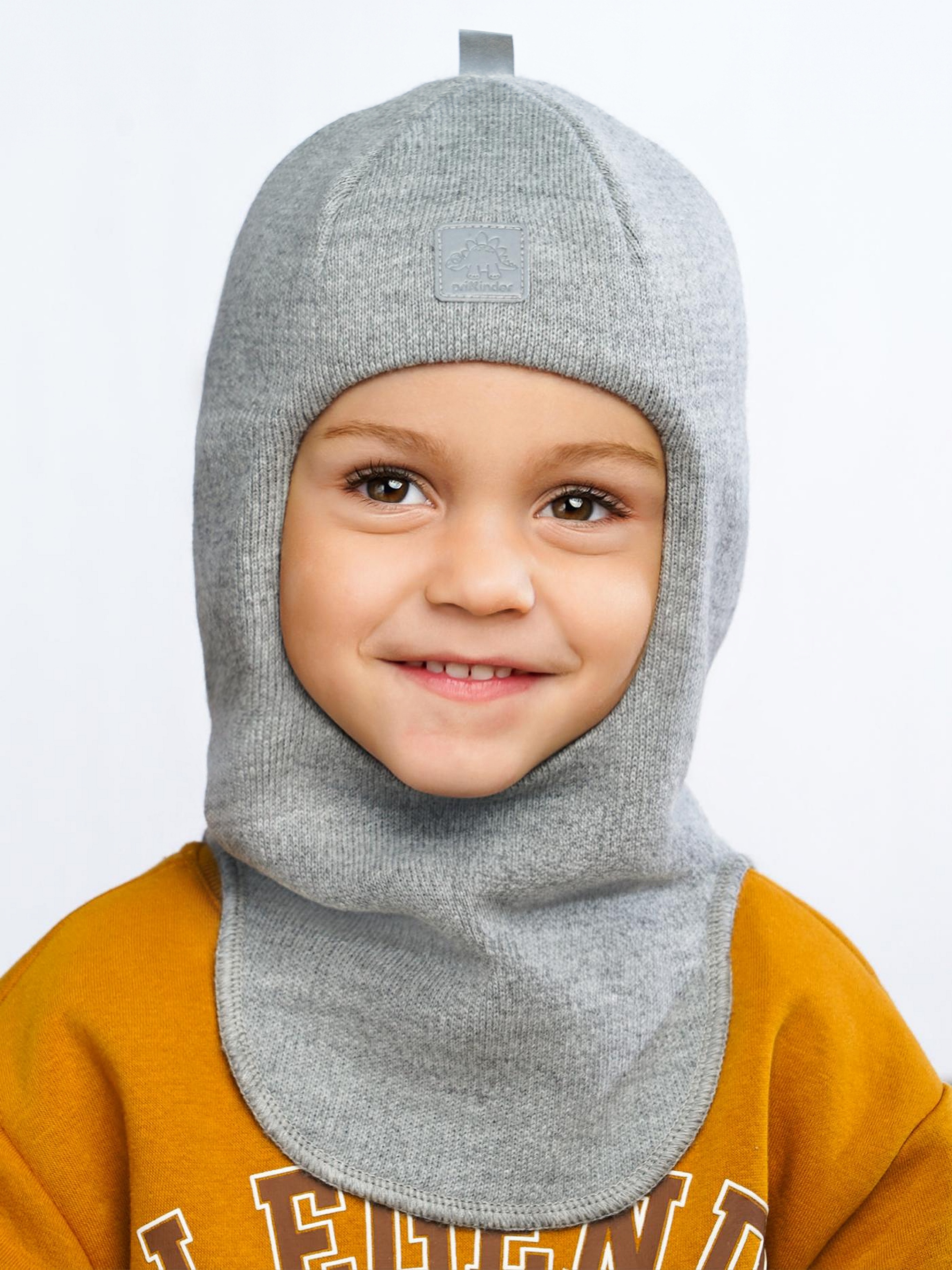 Шапка-шлем ПриКиндер MH3-6070/1 Цвет: Светлая сталь - фото 16