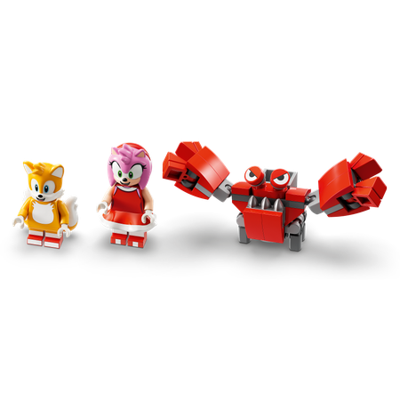 Конструктор LEGO Sonic the Hedgehog Остров спасения животных Эми блочный