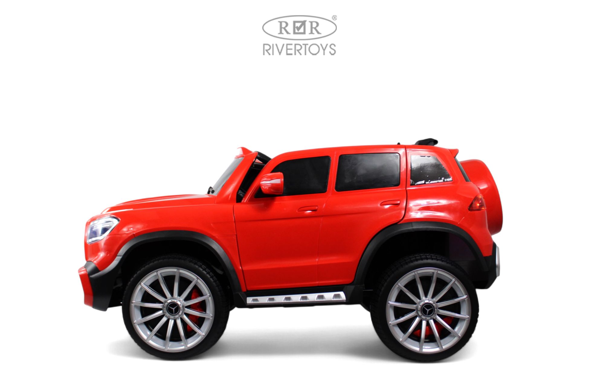 Электромобиль RIVERTOYS М007БХ-RED С пультом ДУ - фото 4