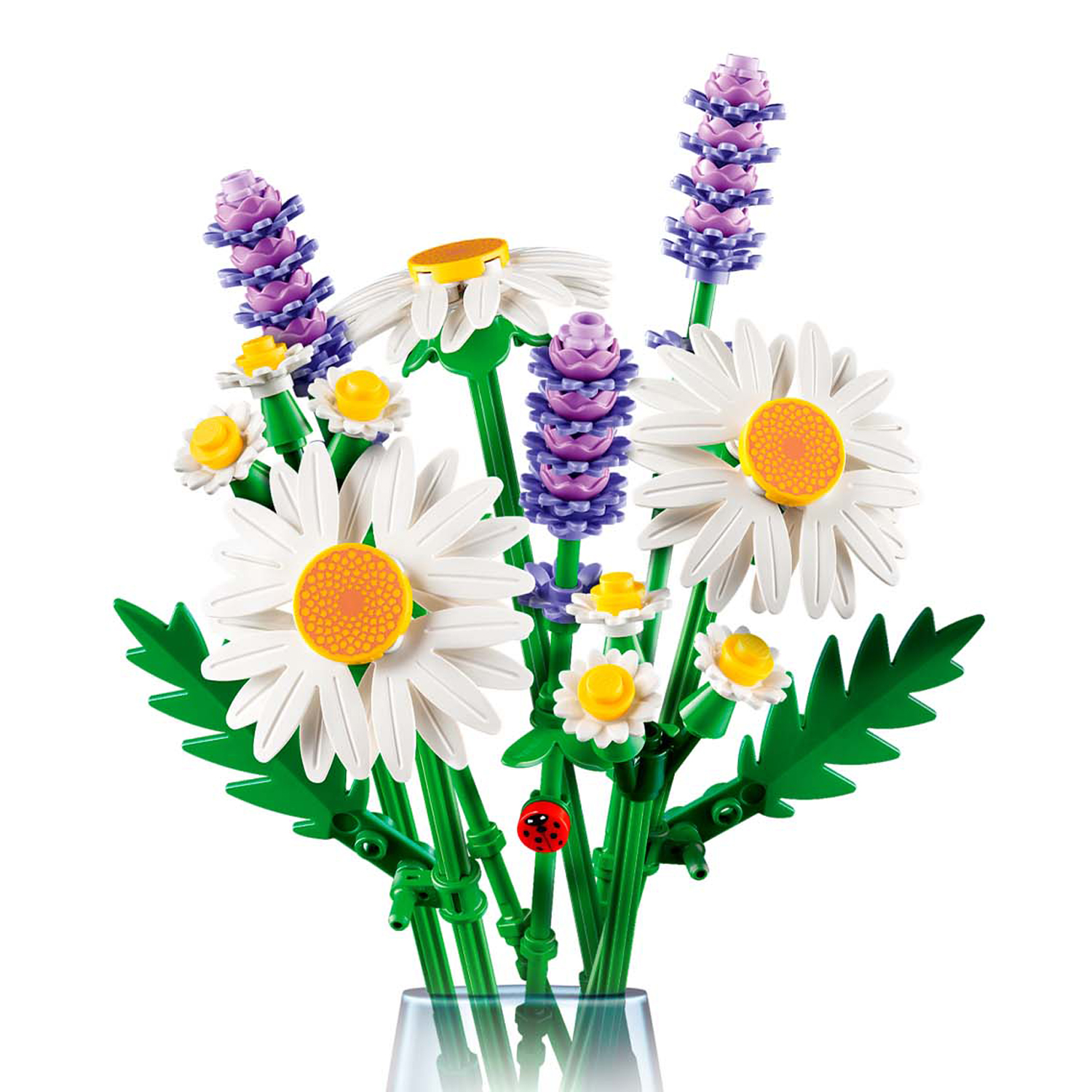 Конструктор LEGO Botanicals Букет из Ромашки и лаванды 133 дет. - фото 9