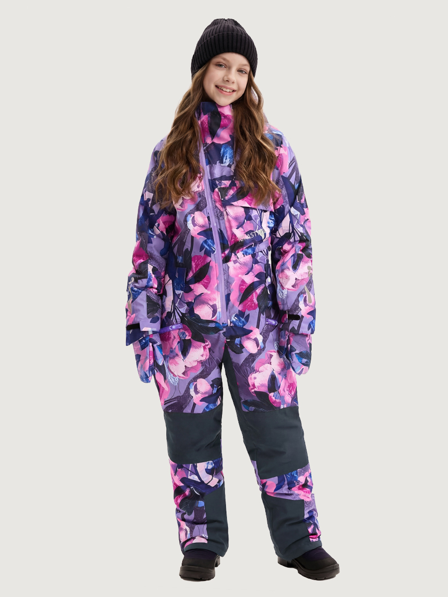 Комбинезон NIKASTYLE 8з1825 фиолет/графит - фото 1