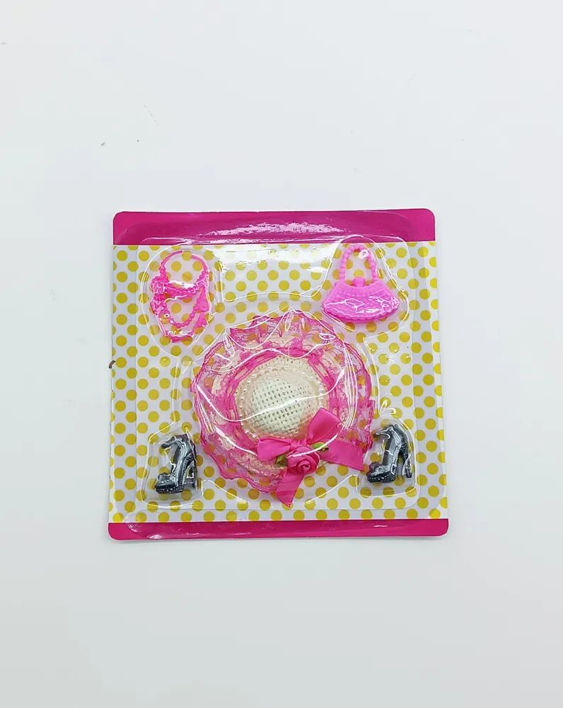 Журнал для девочек Играем с Барби ИД Лев № 05 2025г + вложение набор сумка шляпка туфли бусы - фото 5