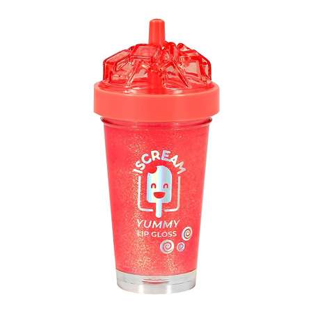 Блеск для губ ISCREAM Yummy прозрачный тон 03 raspberry