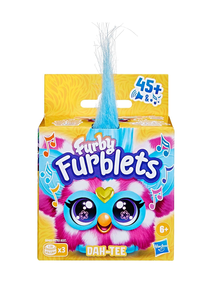 Мягкая игрушка Hasbro Furby Ферби Dah-Tee розовый - фото 3