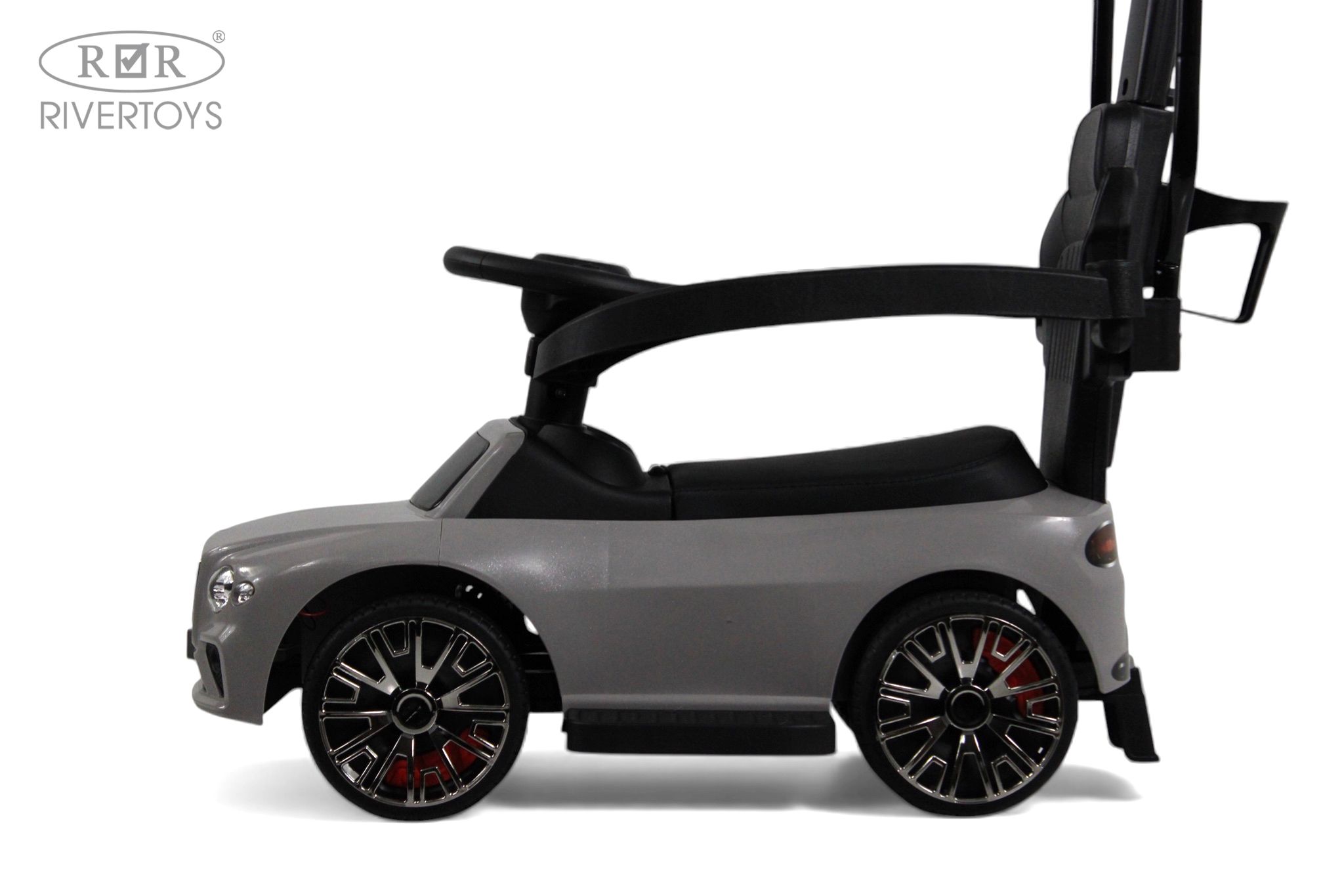 Каталка RIVERTOYS Z005ZZ-TP-GREY серый - фото 12