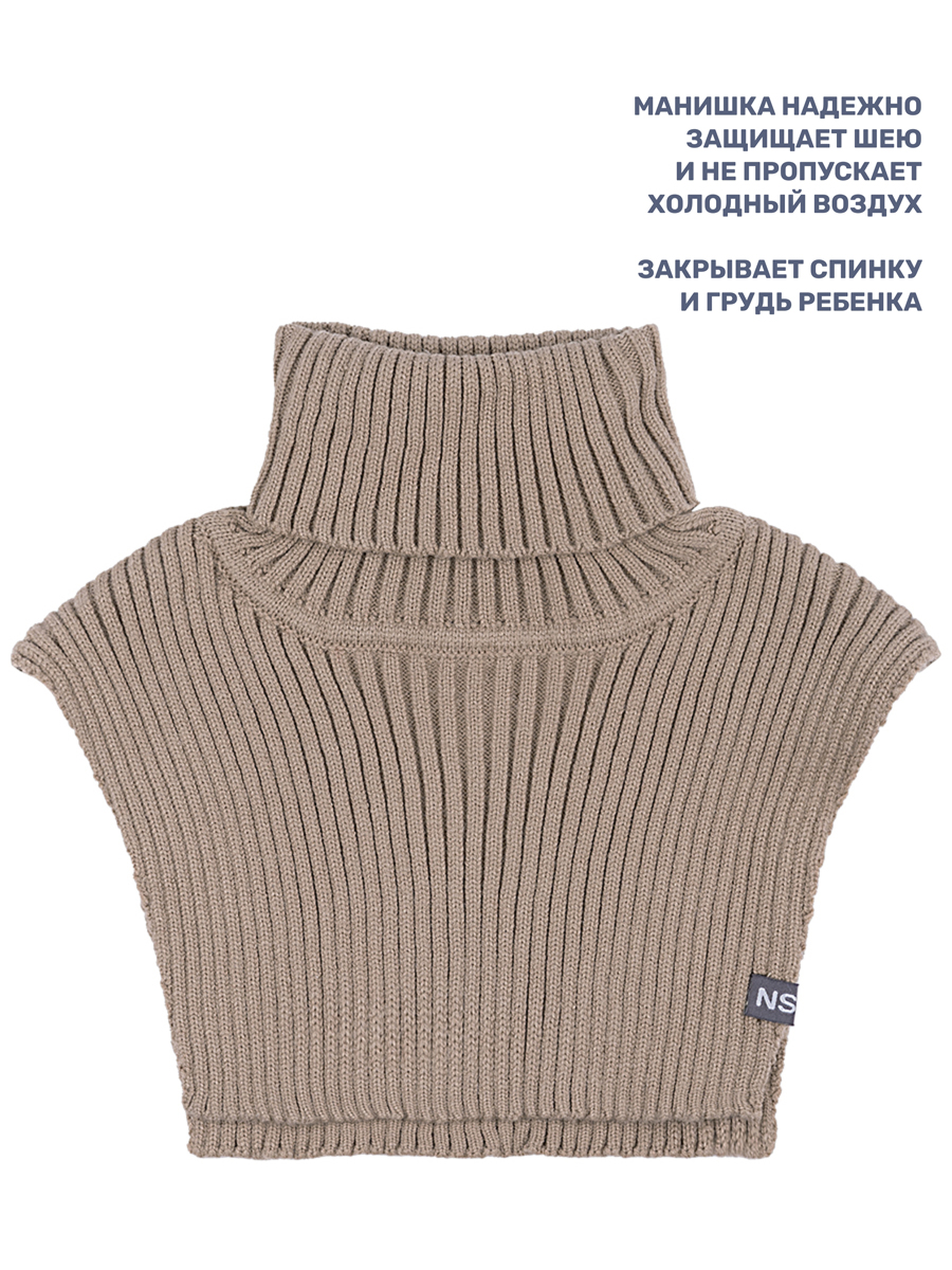 Манишка NIKASTYLE 17з16824 беж - фото 5