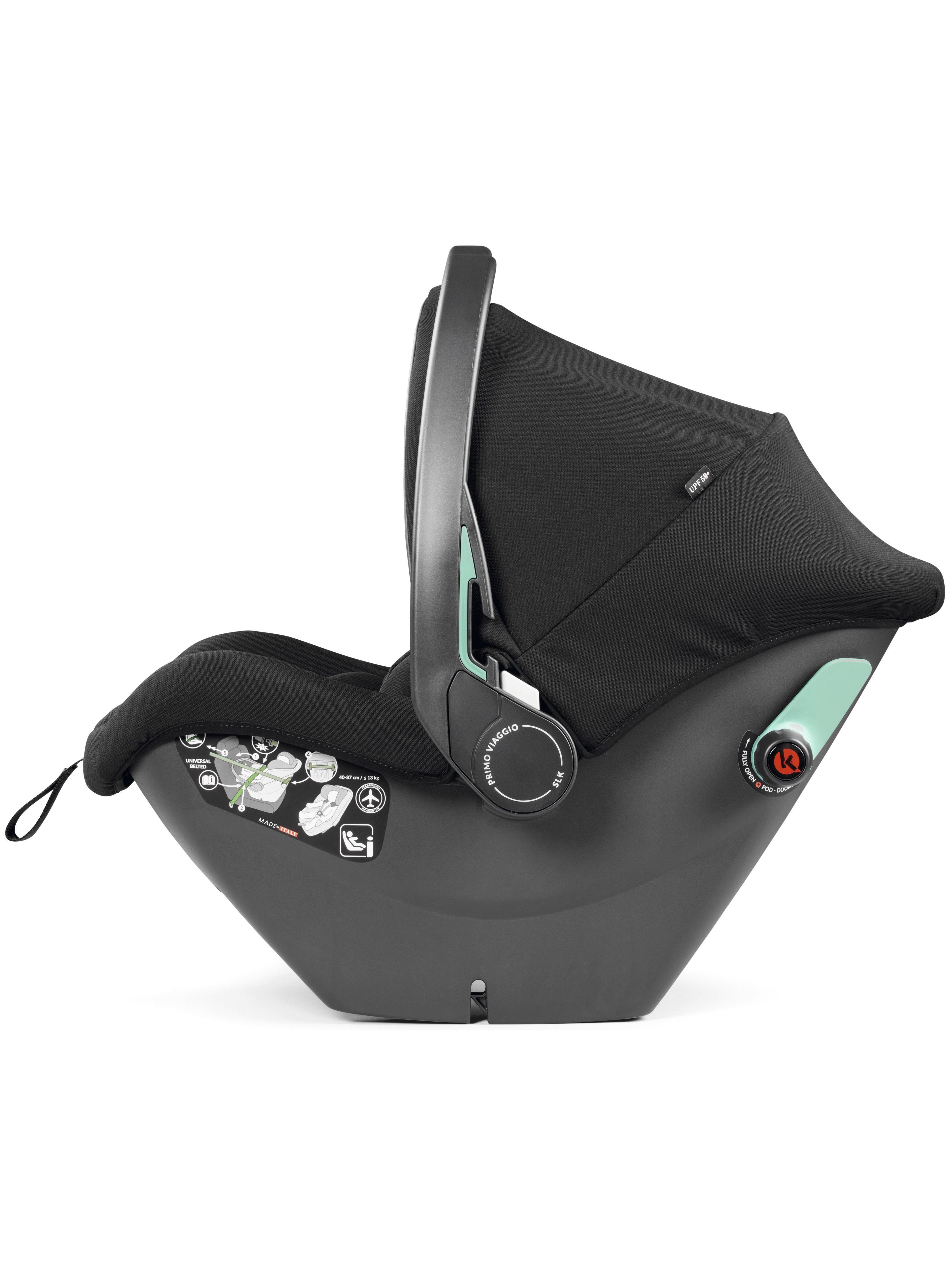 Автокресло Peg-Perego SLK 0 (0 -13 кг) черный - фото 13