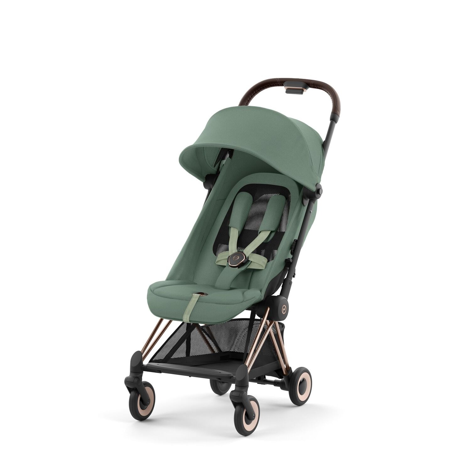 Коляска прогулочная Cybex Coya Rosegold зеленый - фото 3