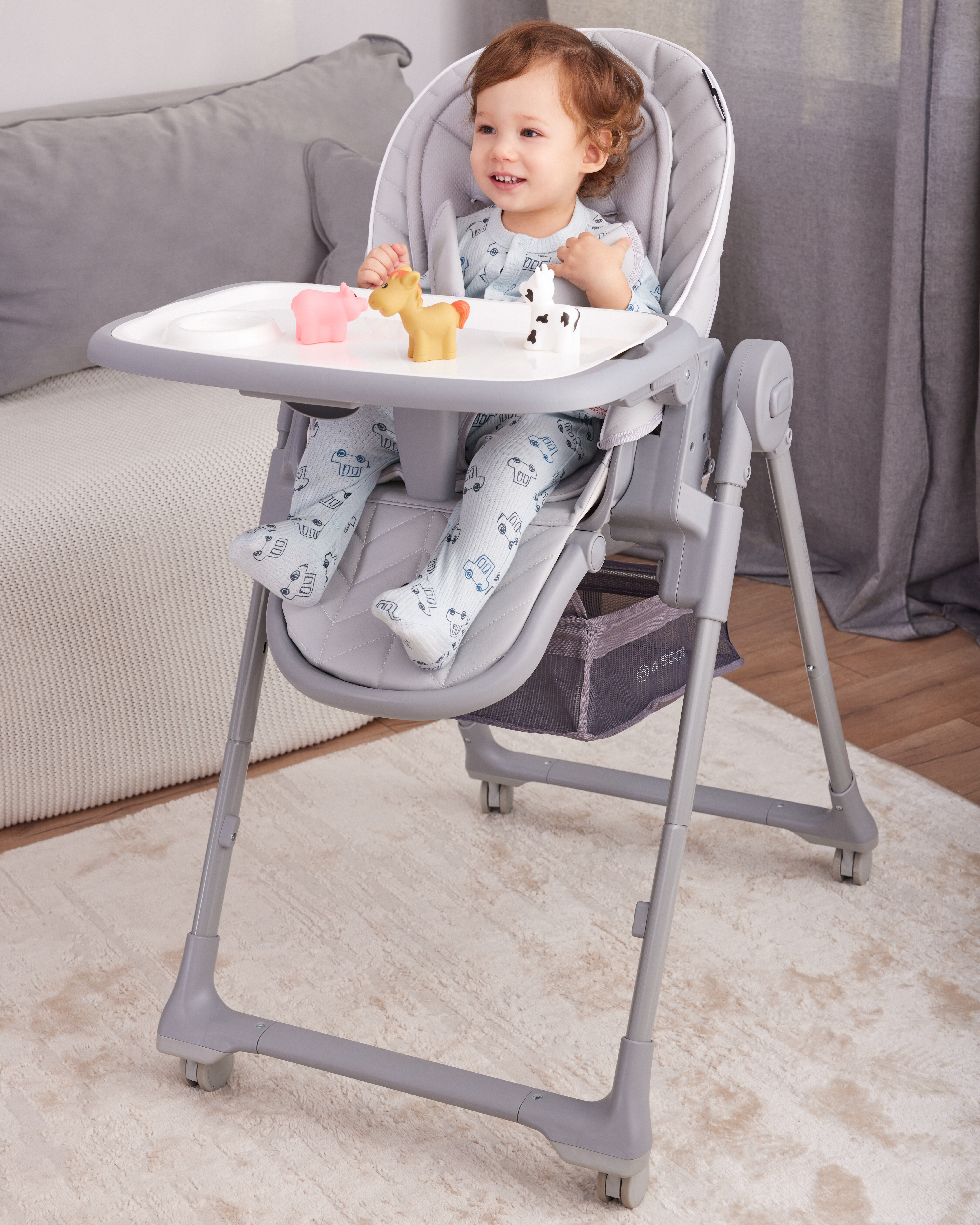 Стульчик для кормления Olsson Premiero Grey классический - фото 27