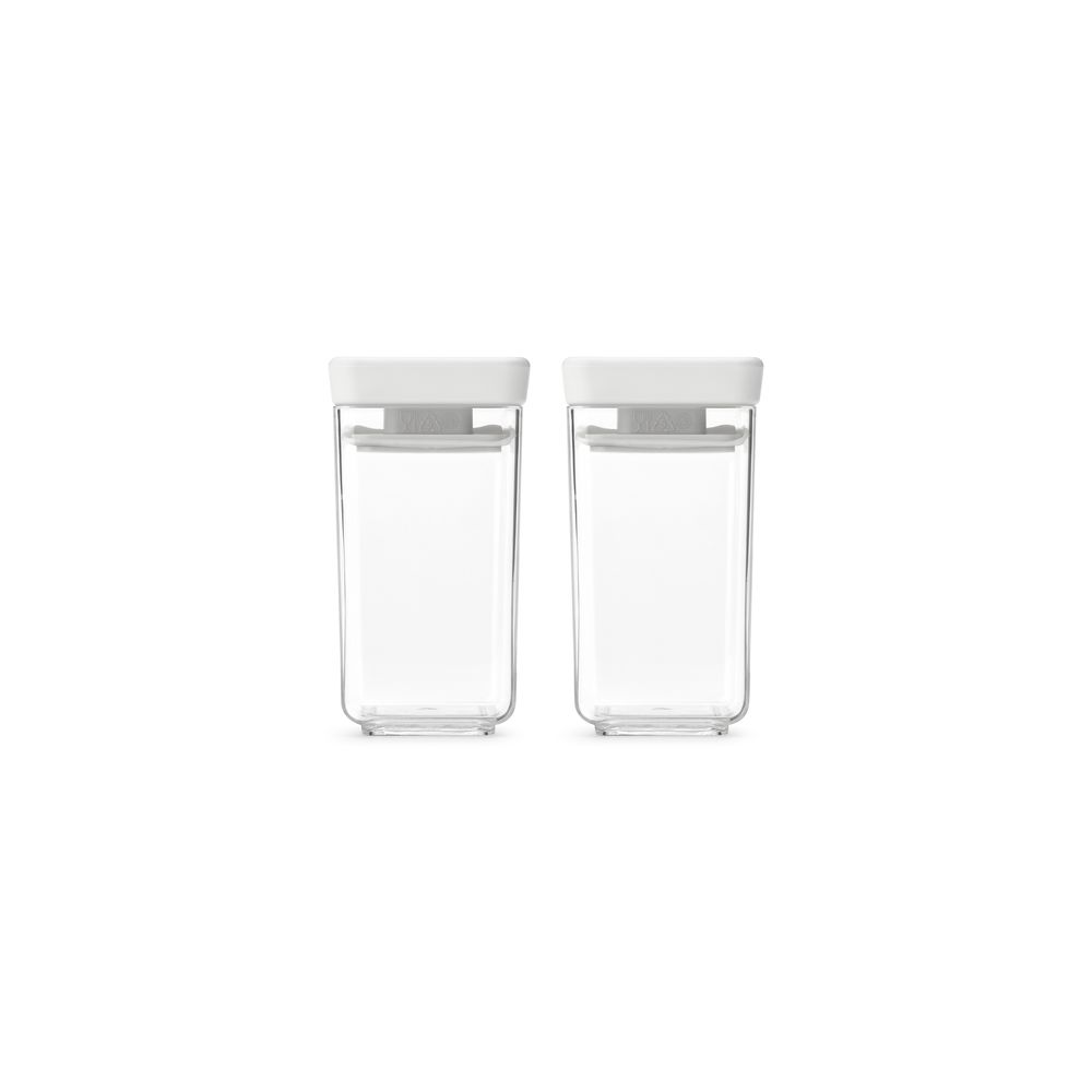 Набор модульных контейнеров Brabantia Tasty+ 150мл 2шт светло-серый 230585 - фото 2