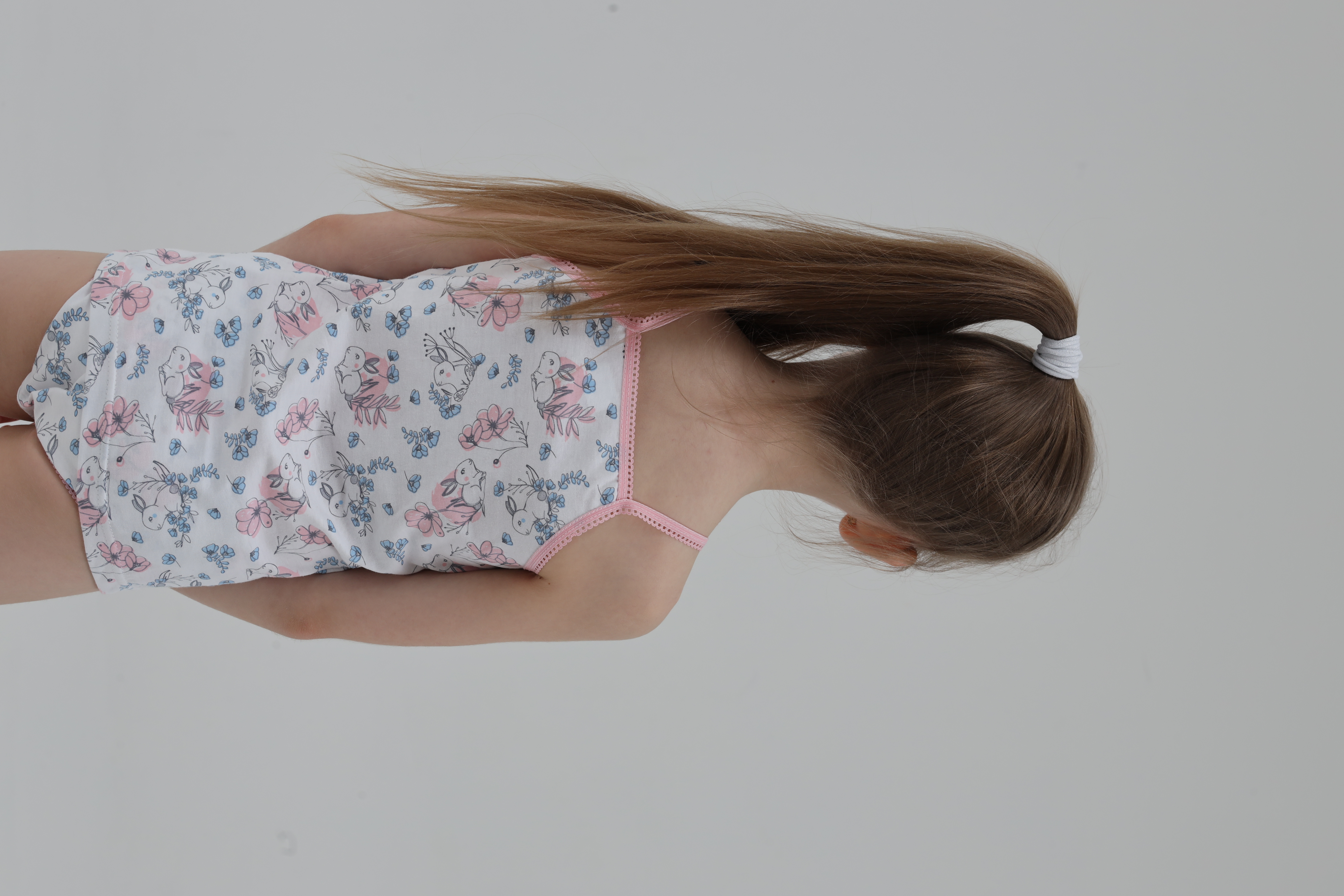 Майка 3 шт Babycollection 356/mkb002/sph/k3/008/p1/W*dмолочный,бирюзовый,розовый - фото 10