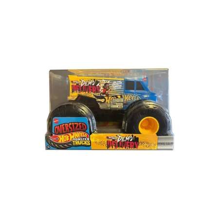 Монстр-трак Hot Wheels Monster Trucks 1:24 голубой